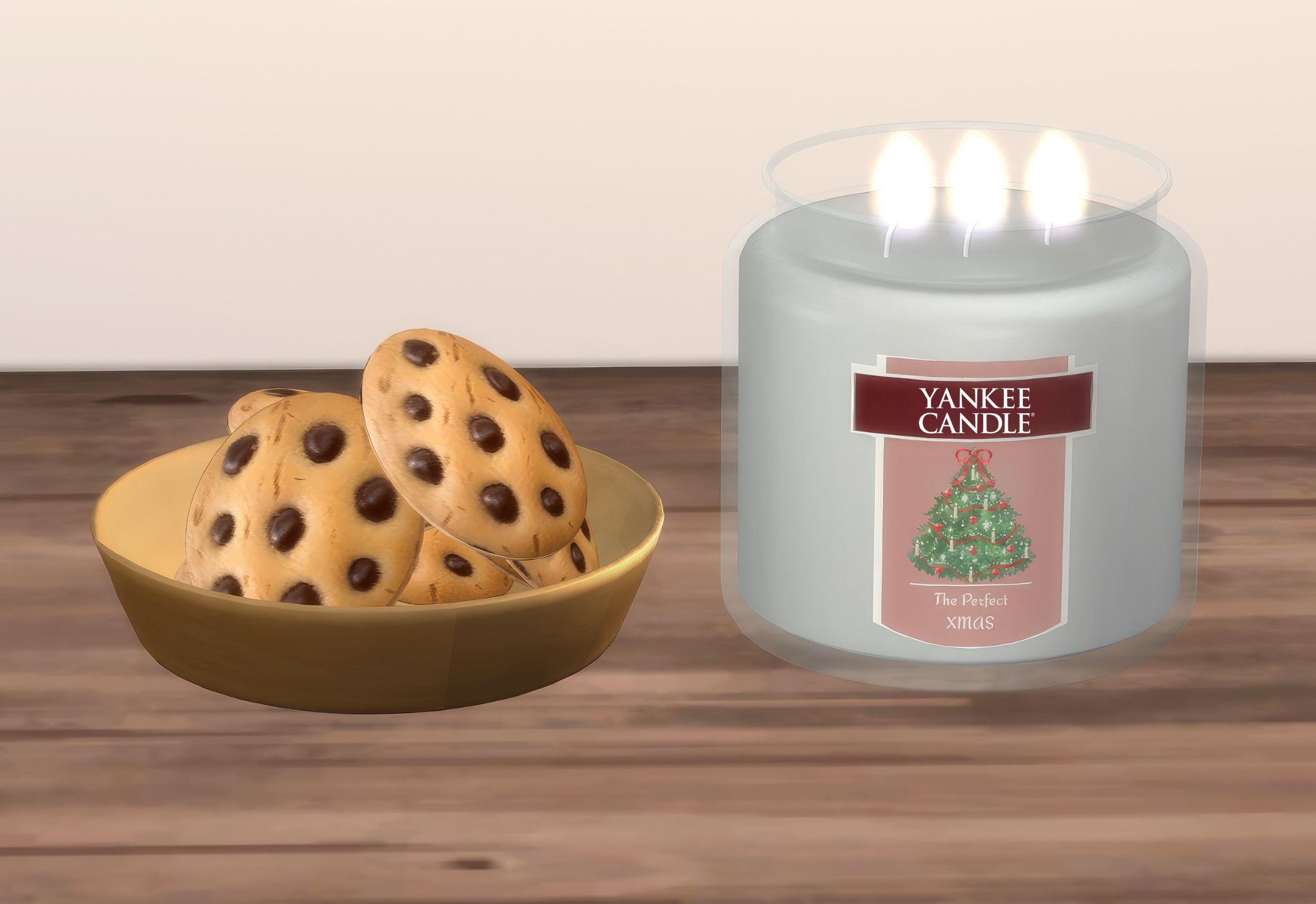 XMAS Yankee candle mod for The Sims 4 