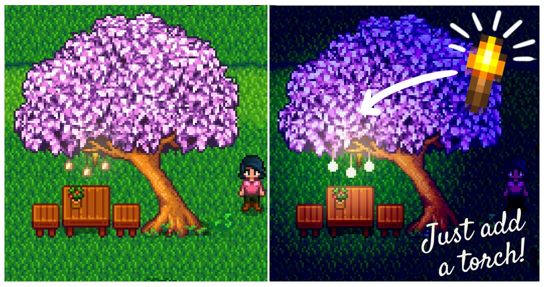 HxW Outdoor Furniture mod for Stardew Valley