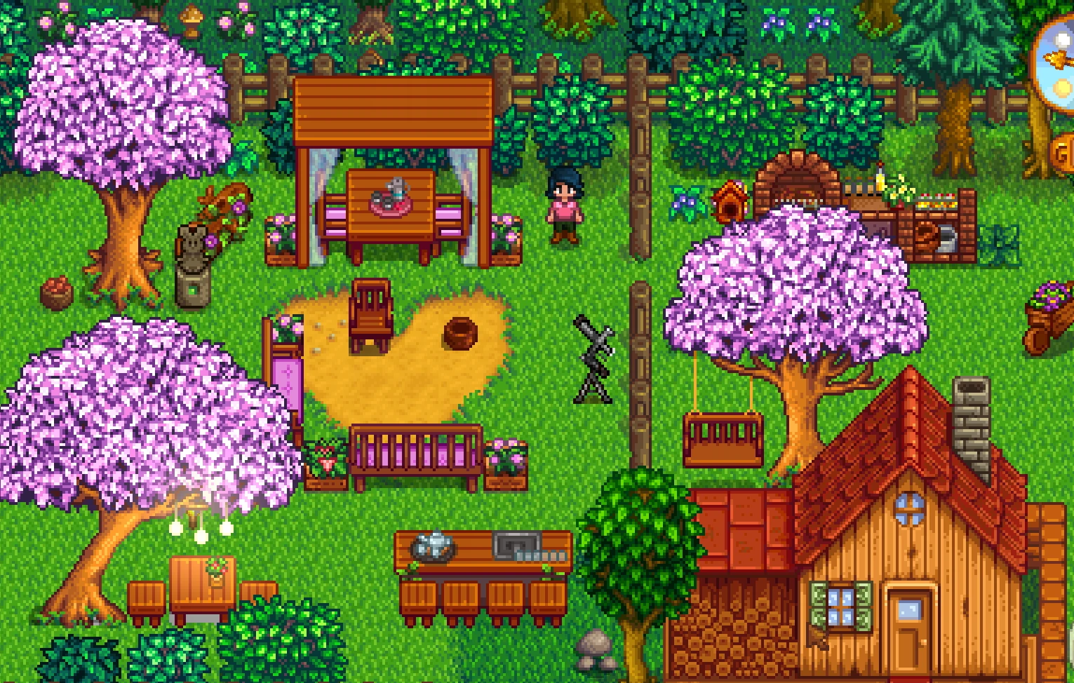 HxW Outdoor Furniture mod for Stardew Valley