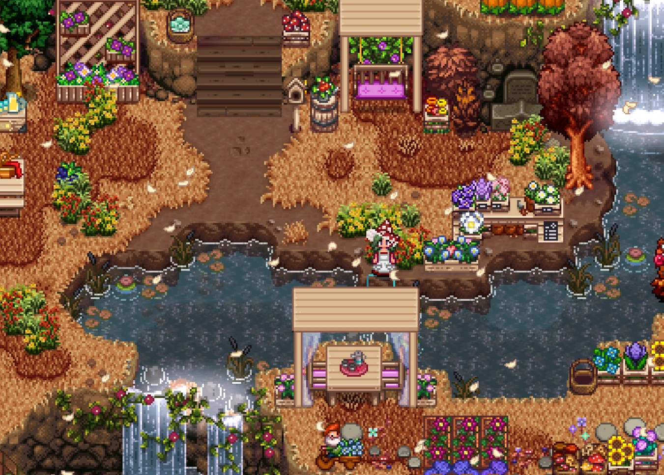 HxW Outdoor Furniture mod for Stardew Valley