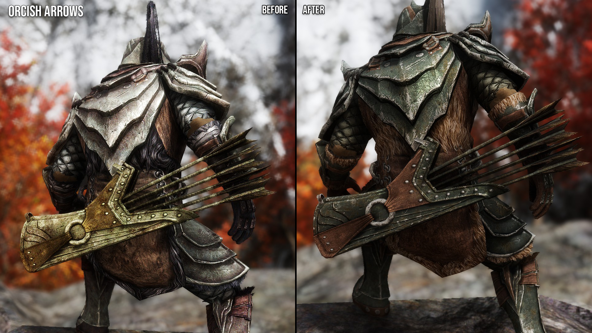 Orcish Armors and Weapons Retexture SE mod for The Elder Scrolls V: Skyrim Special Edition
