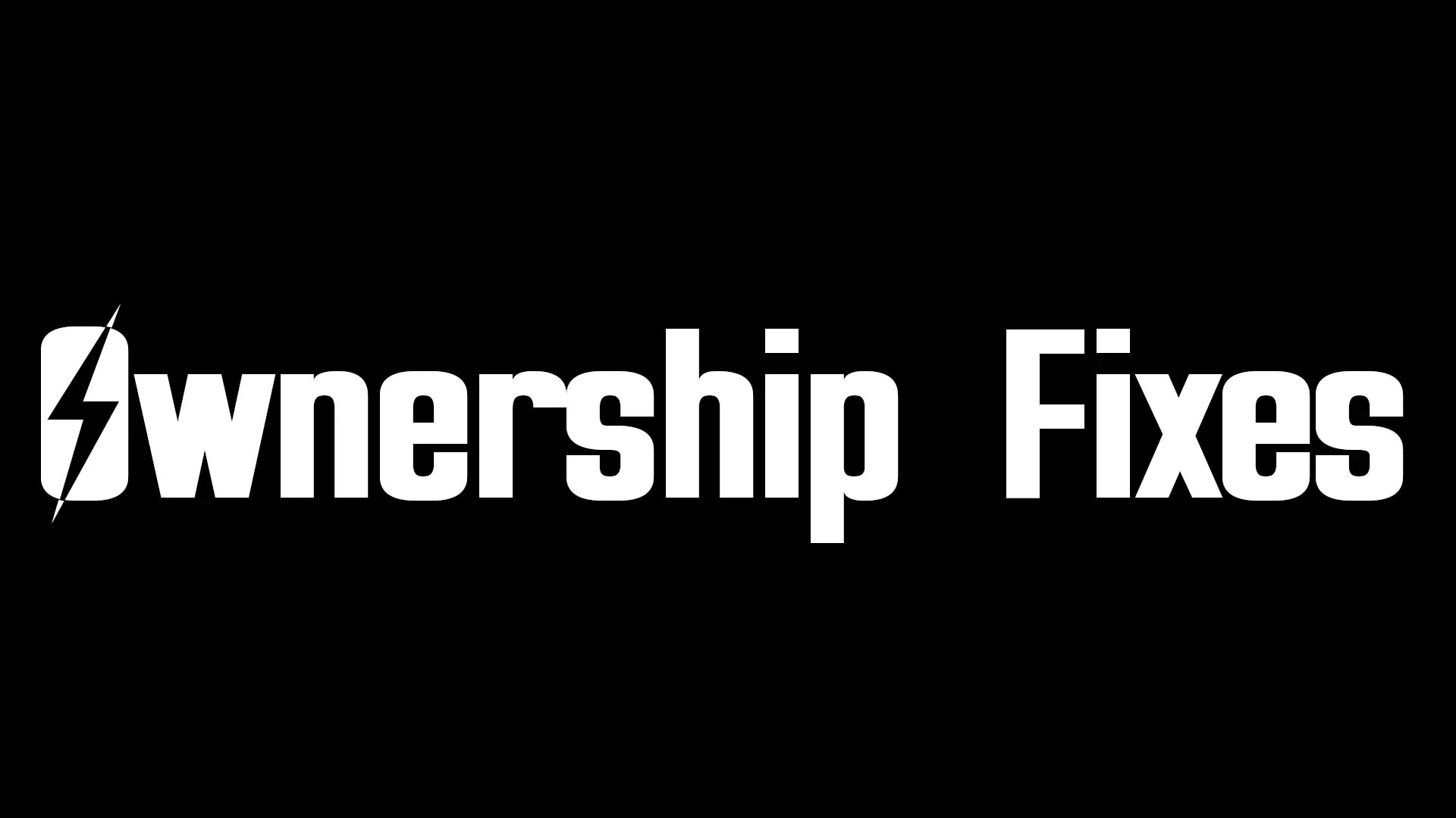 Ownership Fixes mod for Fallout 4