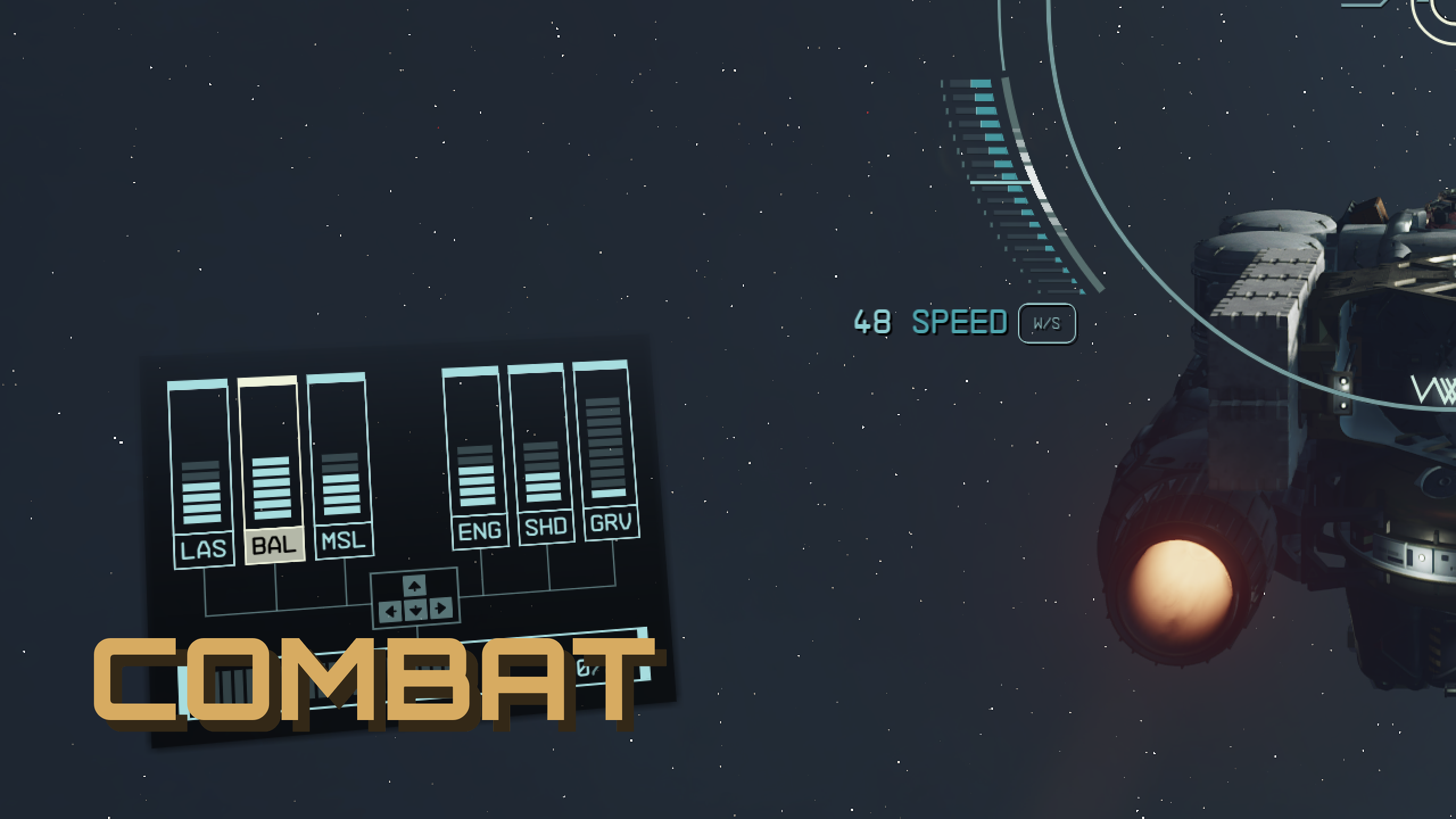 Ship Power Control Tweaks mod for Starfield