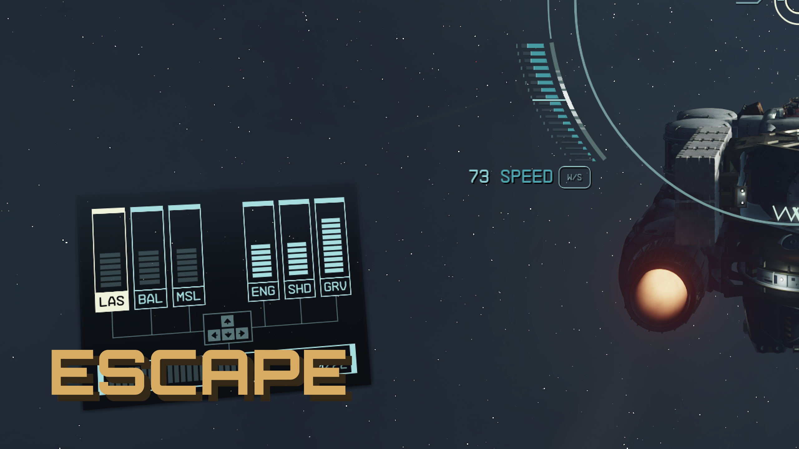 Ship Power Control Tweaks mod for Starfield