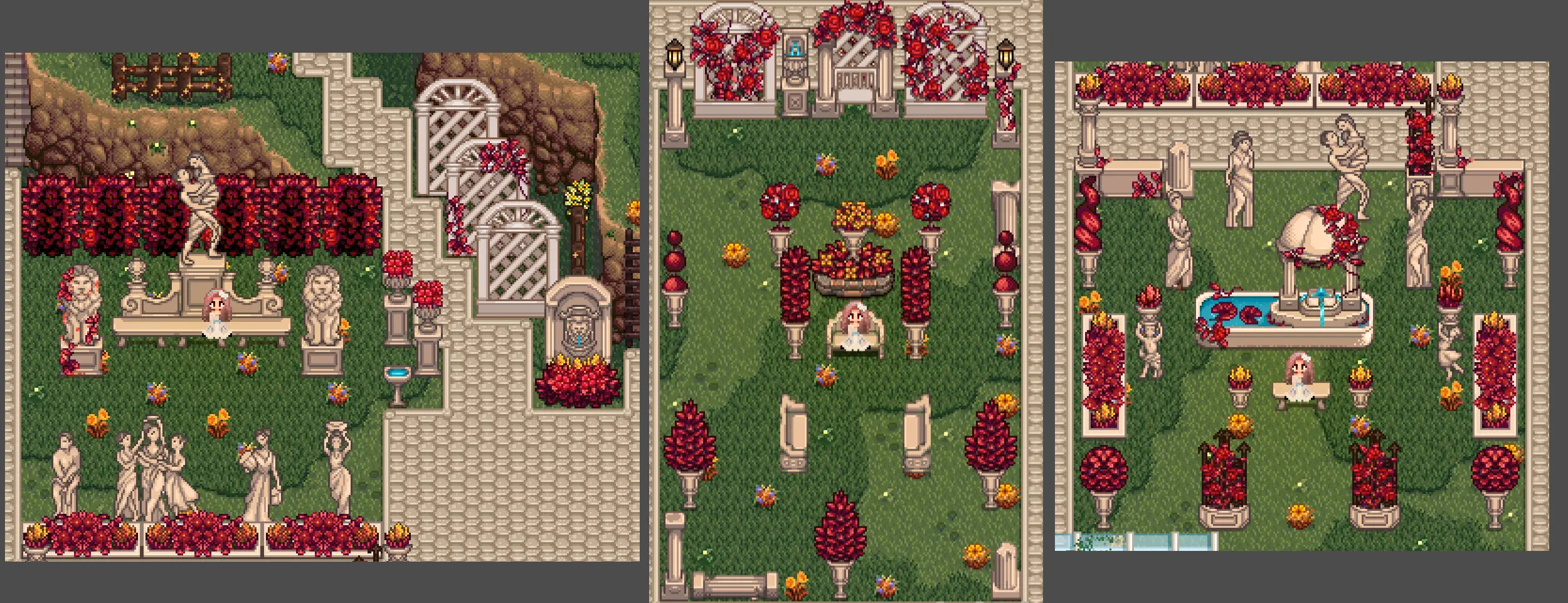 HxW Romantic Furniture mod for Stardew Valley