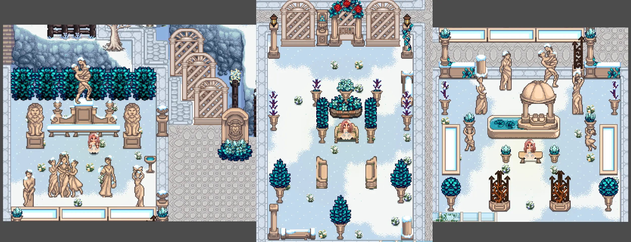 HxW Romantic Furniture mod for Stardew Valley