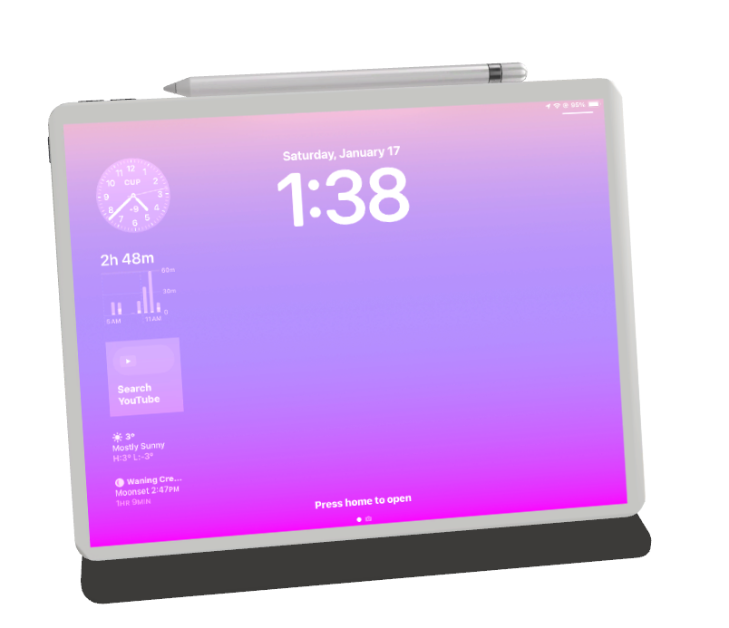 Ipad PRO set mod for The Sims 4 