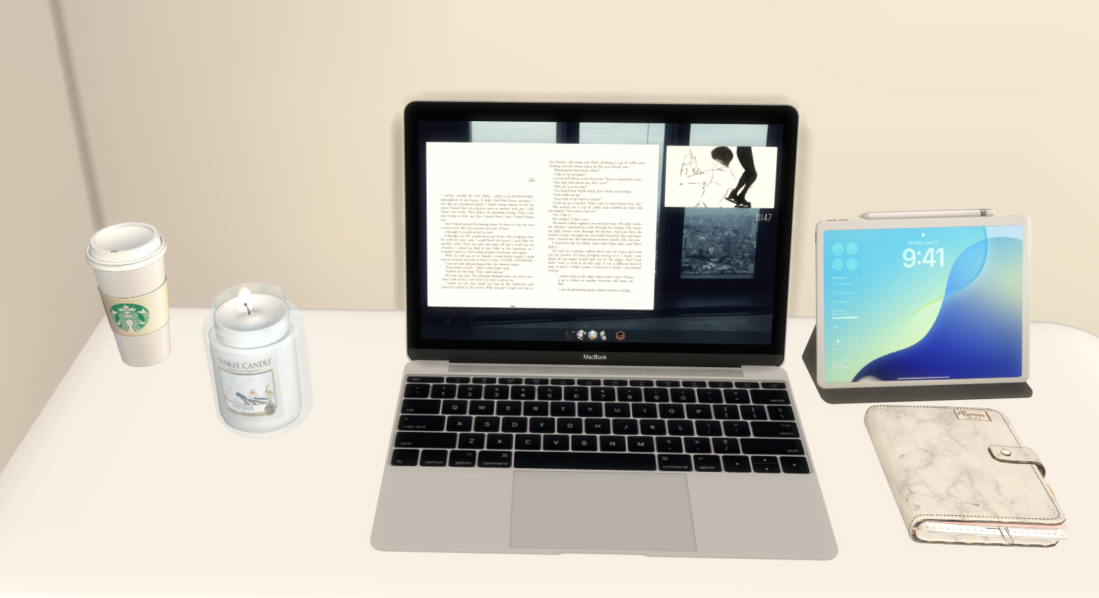 Ipad PRO set mod for The Sims 4 
