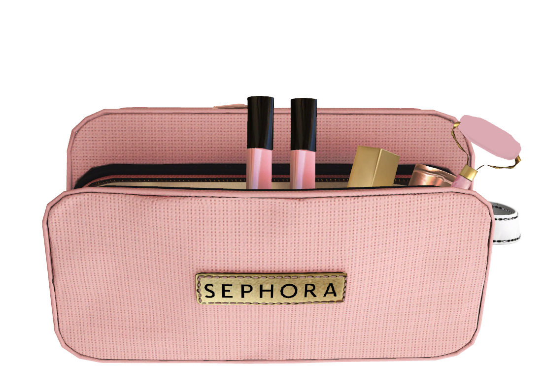 Sephora cosmetic bags mod for The Sims 4 