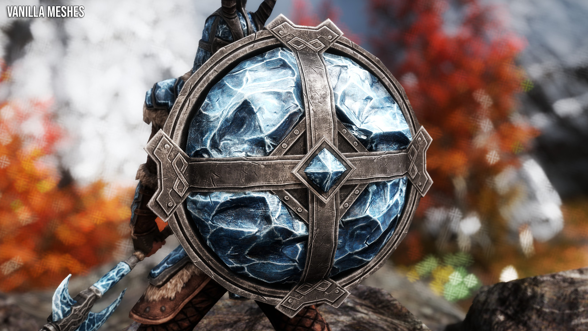 Stalhrim Armors and Weapons Retexture SE mod for The Elder Scrolls V: Skyrim Special Edition