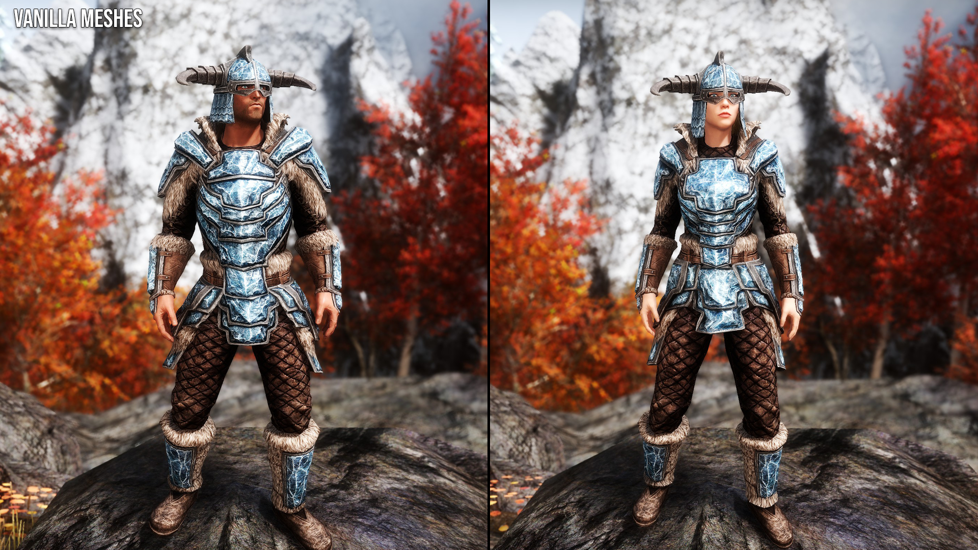 Stalhrim Armors and Weapons Retexture SE mod for The Elder Scrolls V: Skyrim Special Edition