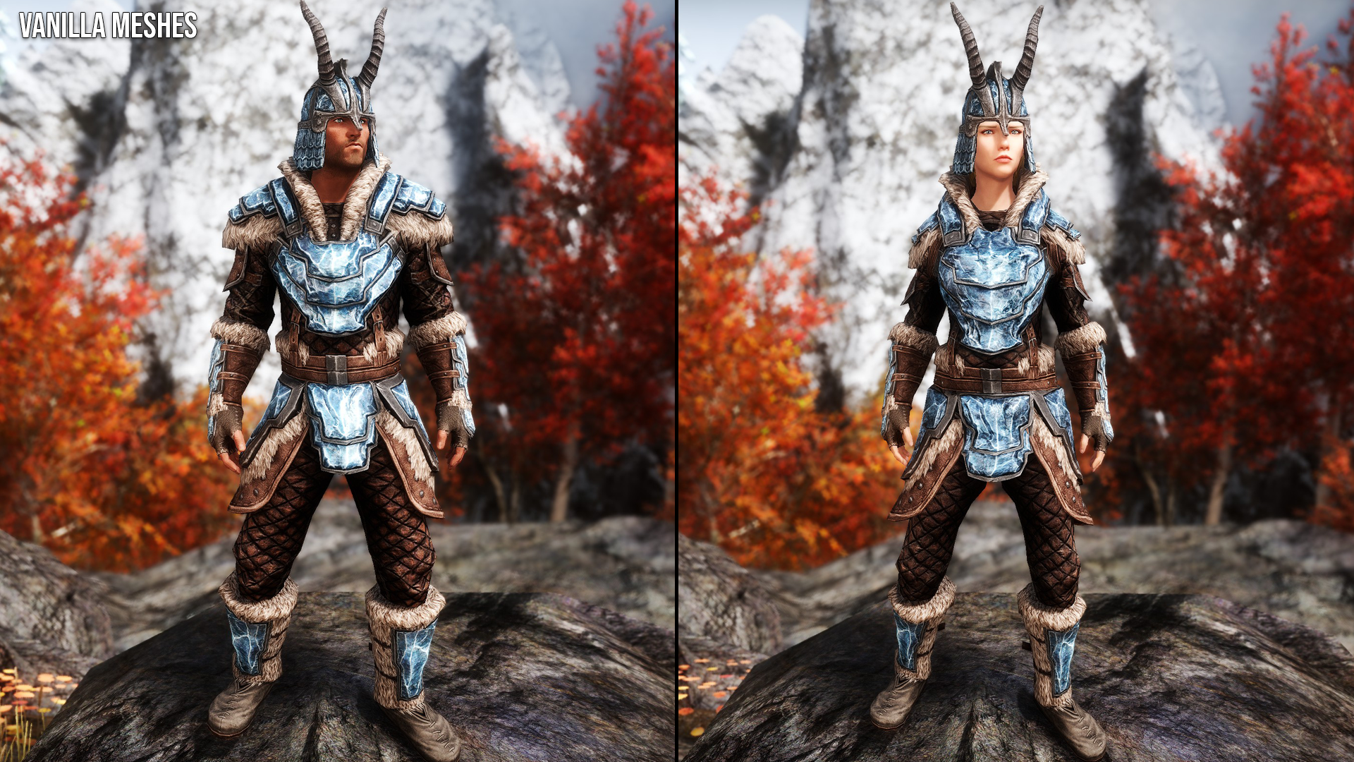 Stalhrim Armors and Weapons Retexture SE mod for The Elder Scrolls V: Skyrim Special Edition