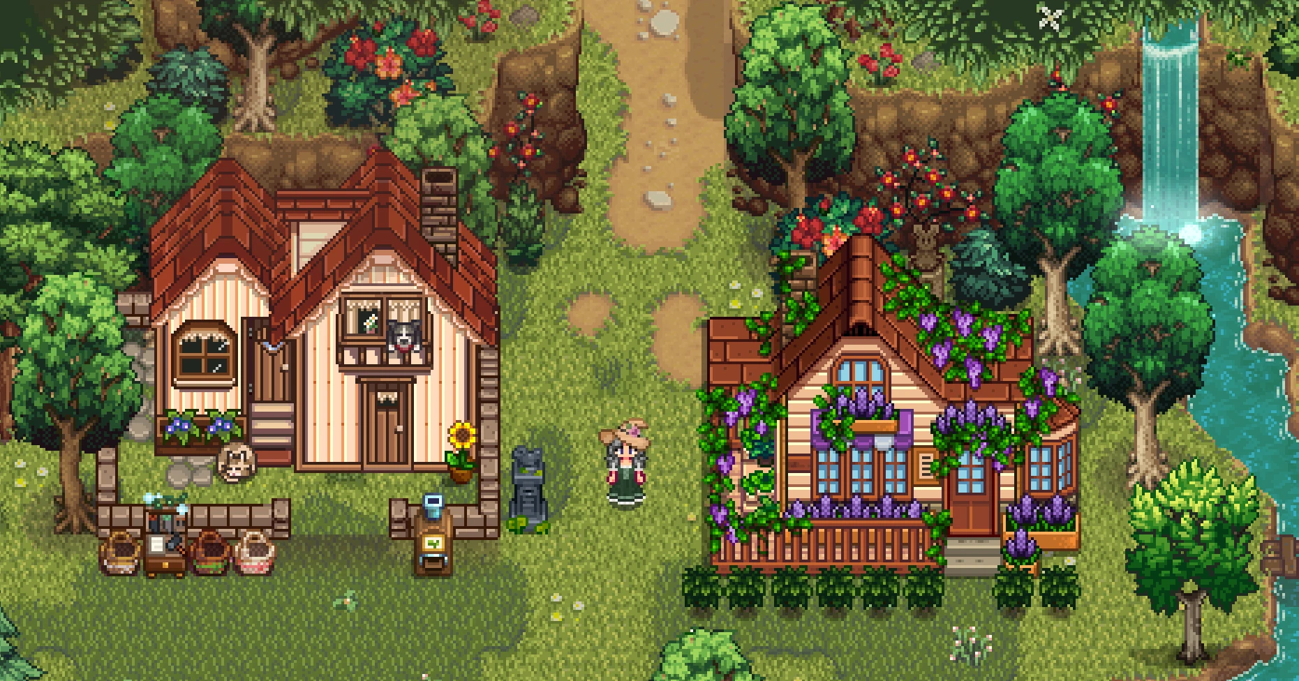 HxW Buildable Tea Shop mod for Stardew Valley