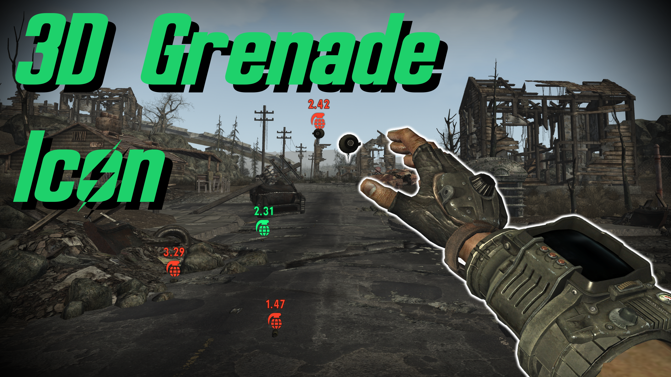 3D Grenade Indicator - ESPless mod for Fallout: New Vegas