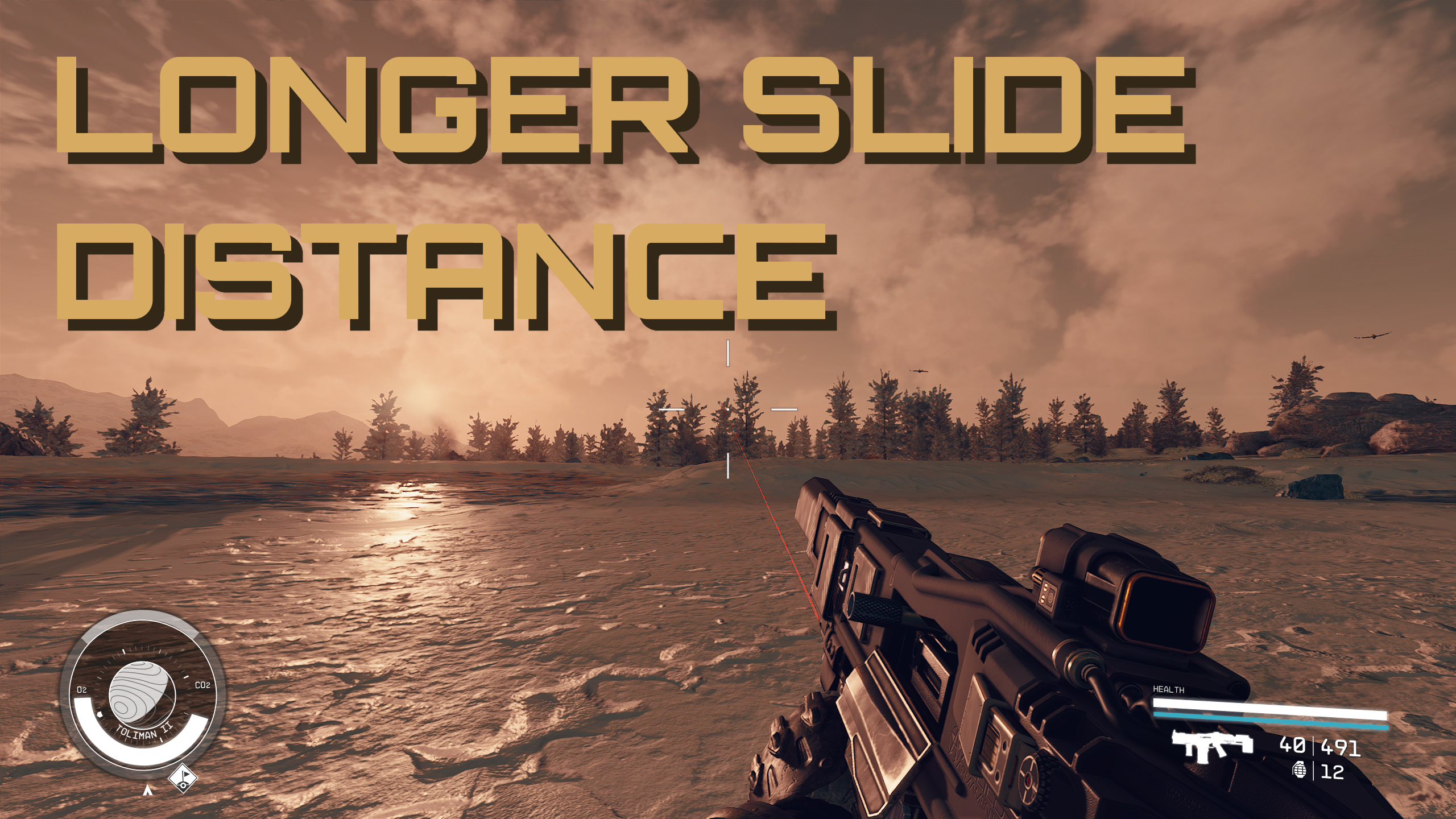 Longer Slide Distance mod for Starfield