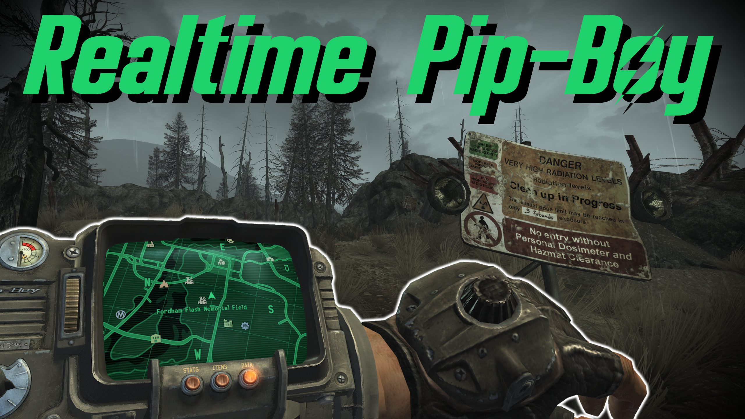 Realtime PipBoy Map - ESPless mod for Fallout: New Vegas