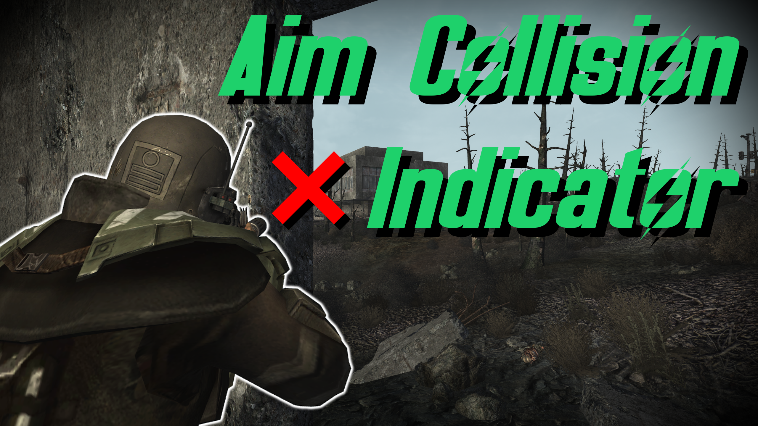 Aim Collision Indicator - ESPless mod for Fallout: New Vegas