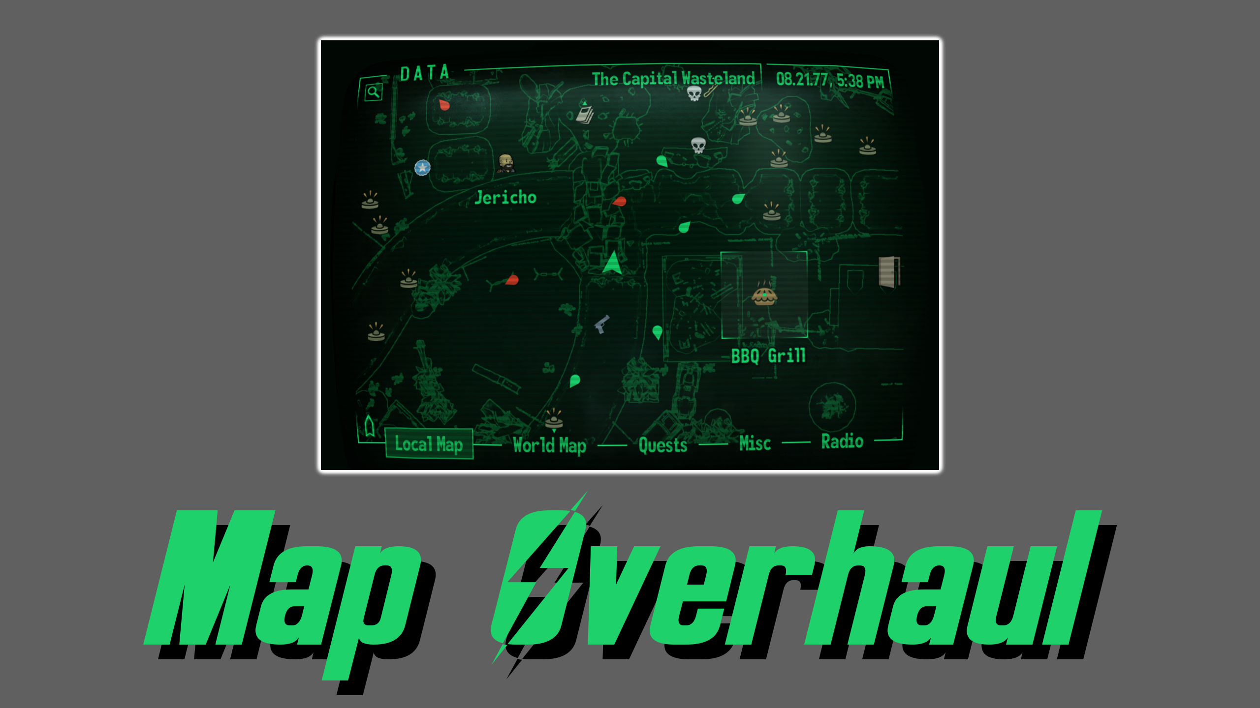 Local Map Overhaul - ESPless mod for Fallout: New Vegas