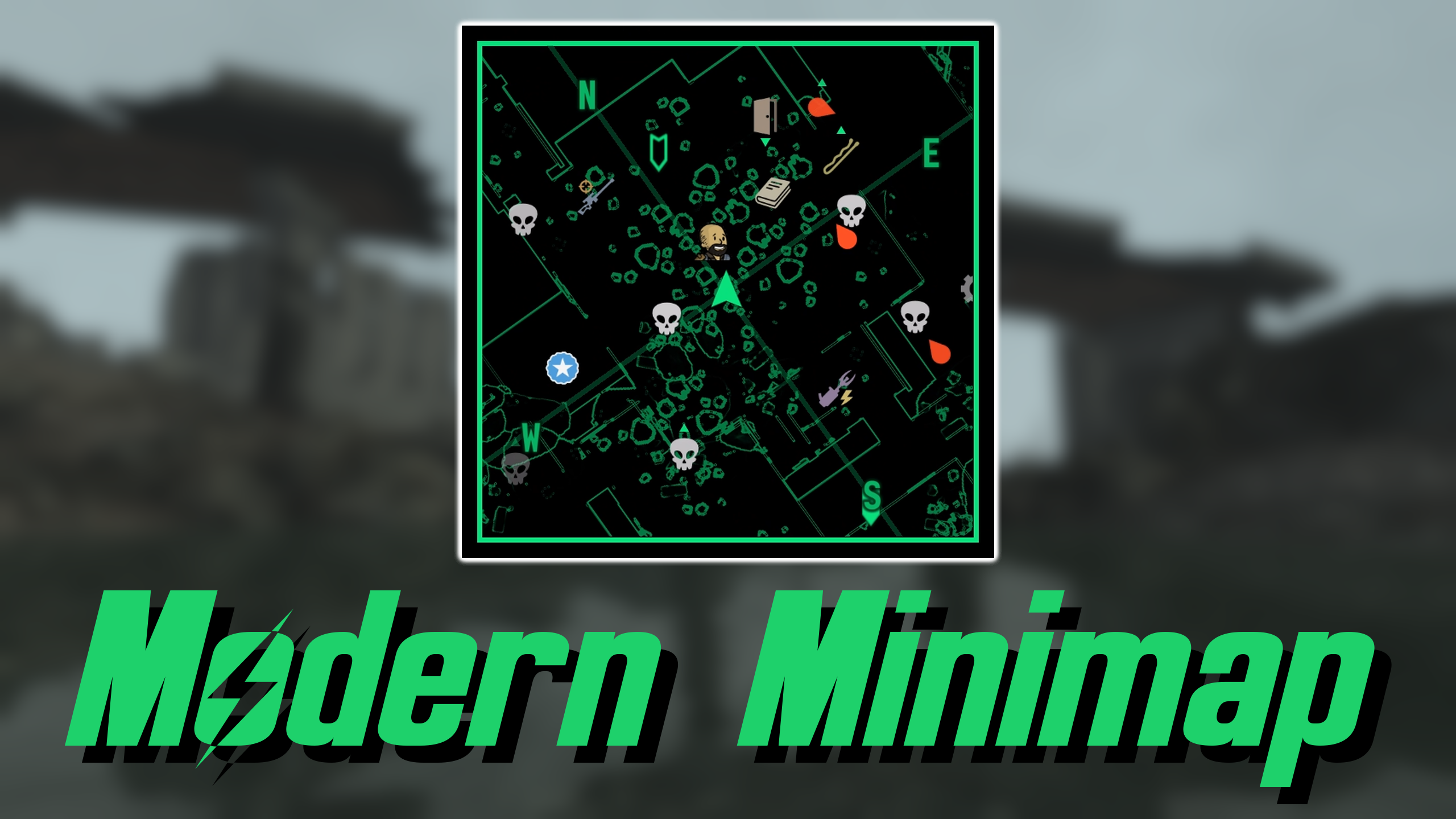 Modern Minimap - ESPless mod for Fallout: New Vegas