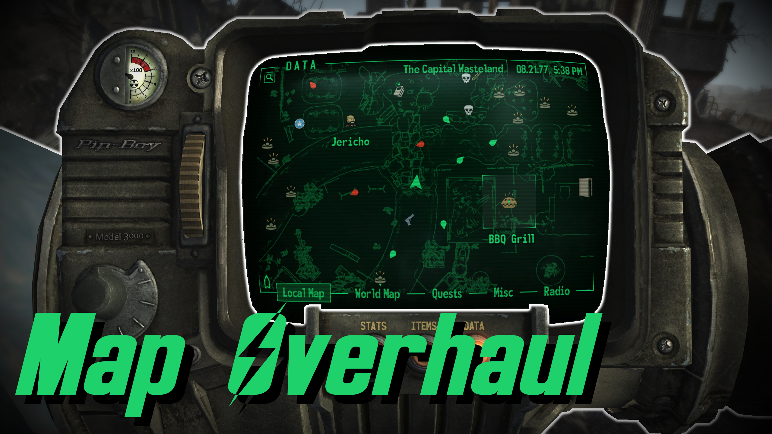 Local Map Overhaul - ESPless mod for Fallout: New Vegas