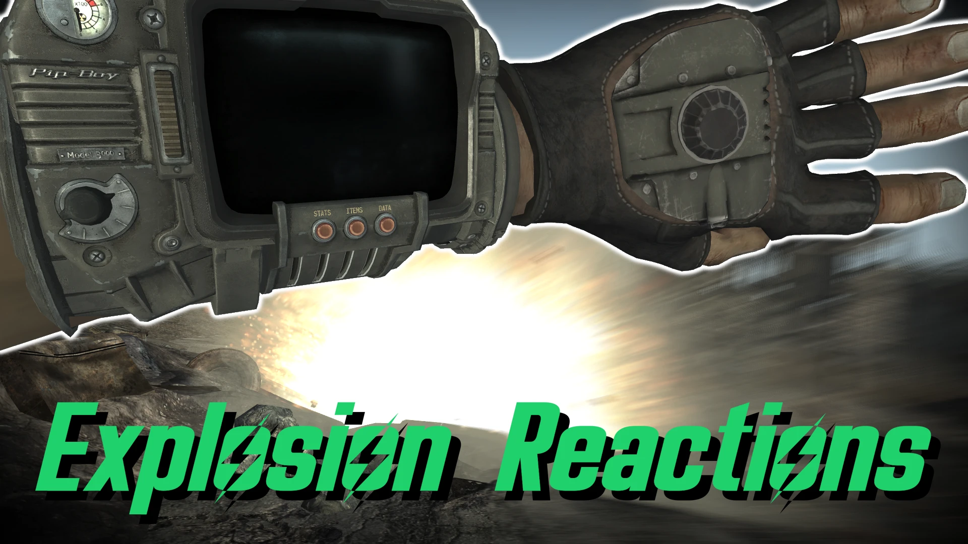 Explosion Reactions - ESPless mod for Fallout: New Vegas