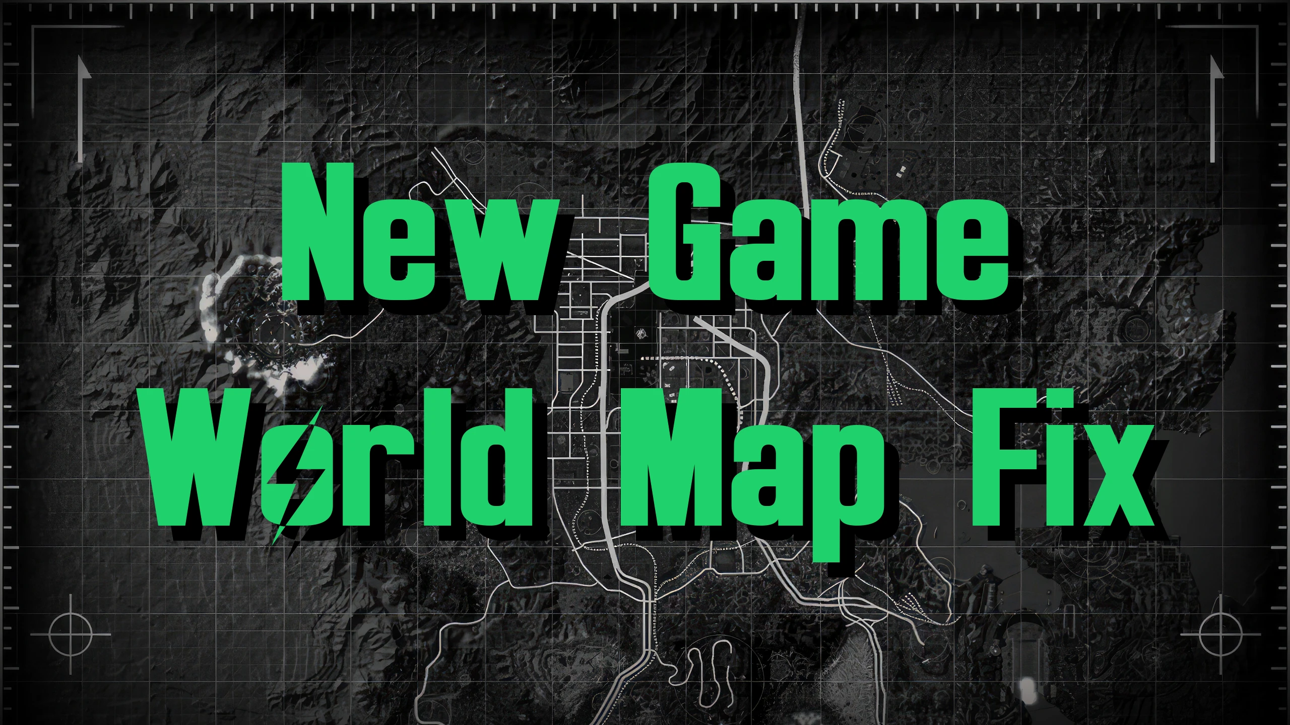 New Game World Map Fix mod for Fallout: New Vegas
