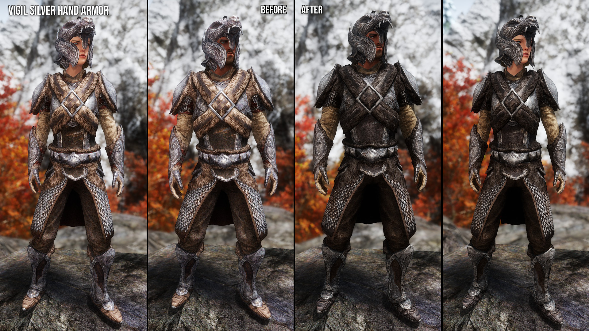 Vigil Enforcer Retexture SE mod for The Elder Scrolls V: Skyrim Special Edition