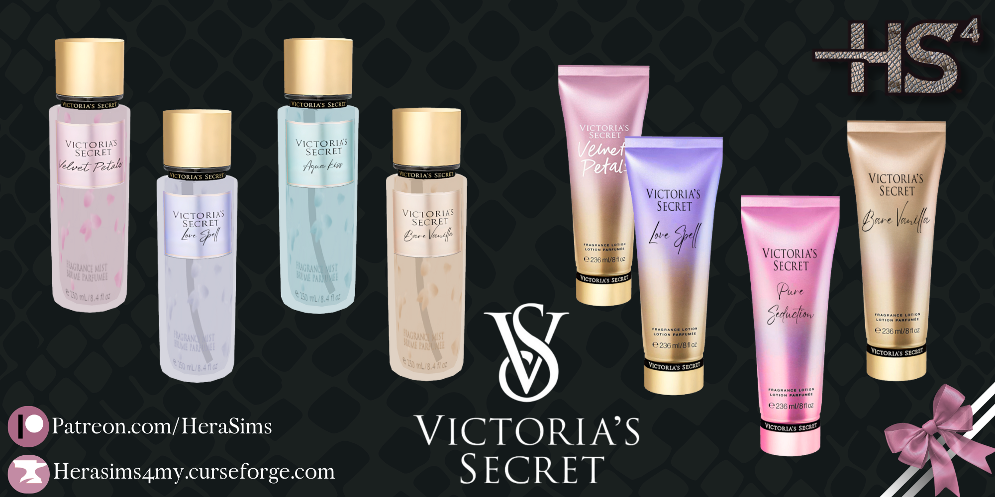 Victoria secret - set mod for The Sims 4 