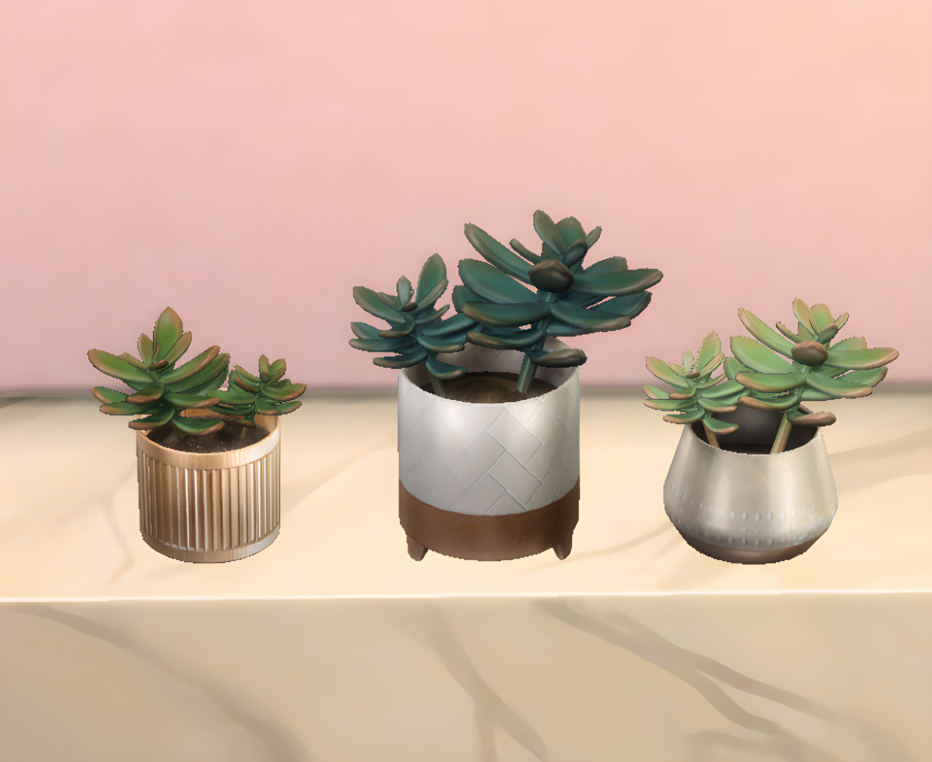 Minimal plants set mod for The Sims 4 