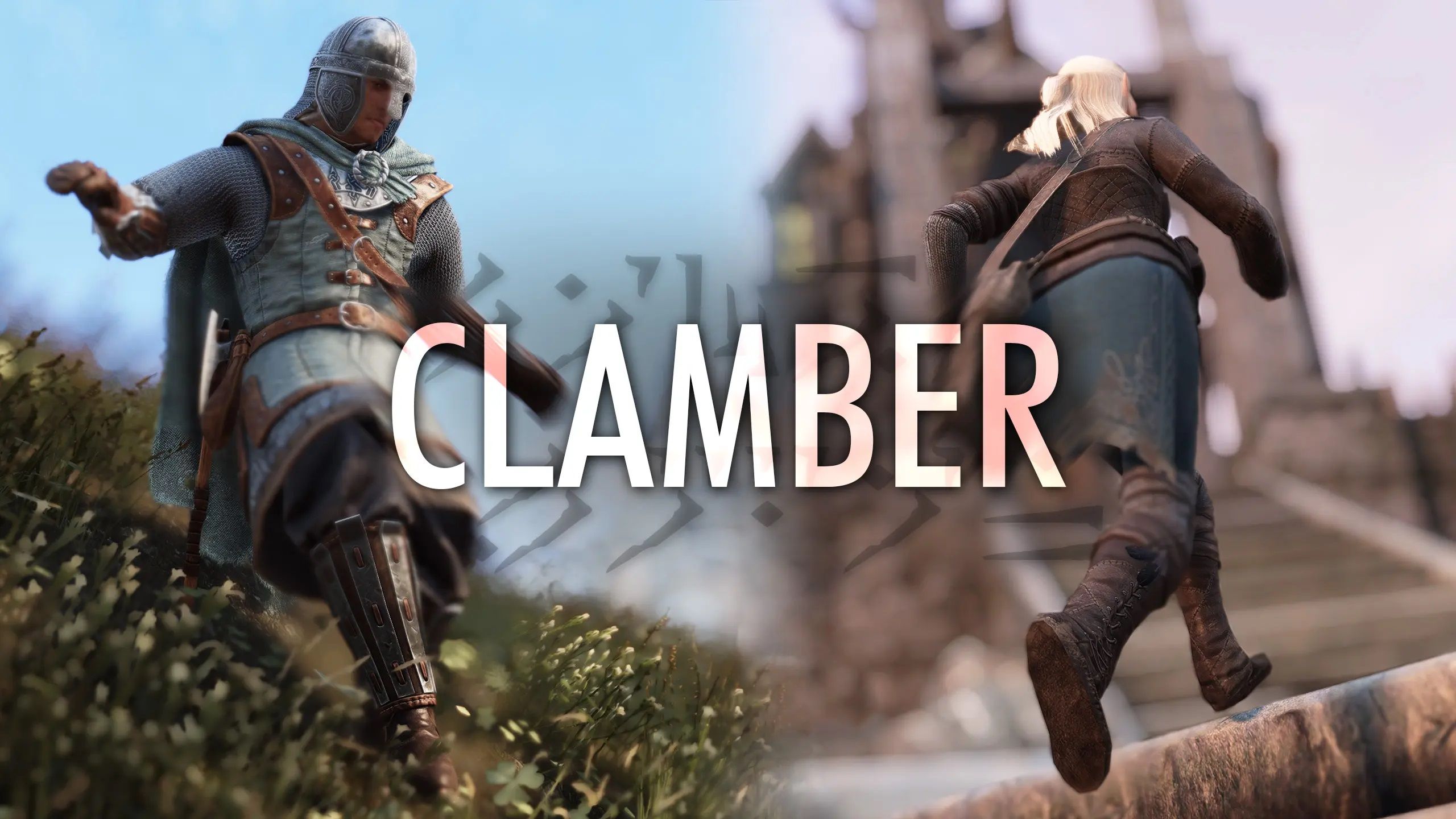 EVG CLAMBER mod for The Elder Scrolls V: Skyrim Special Edition