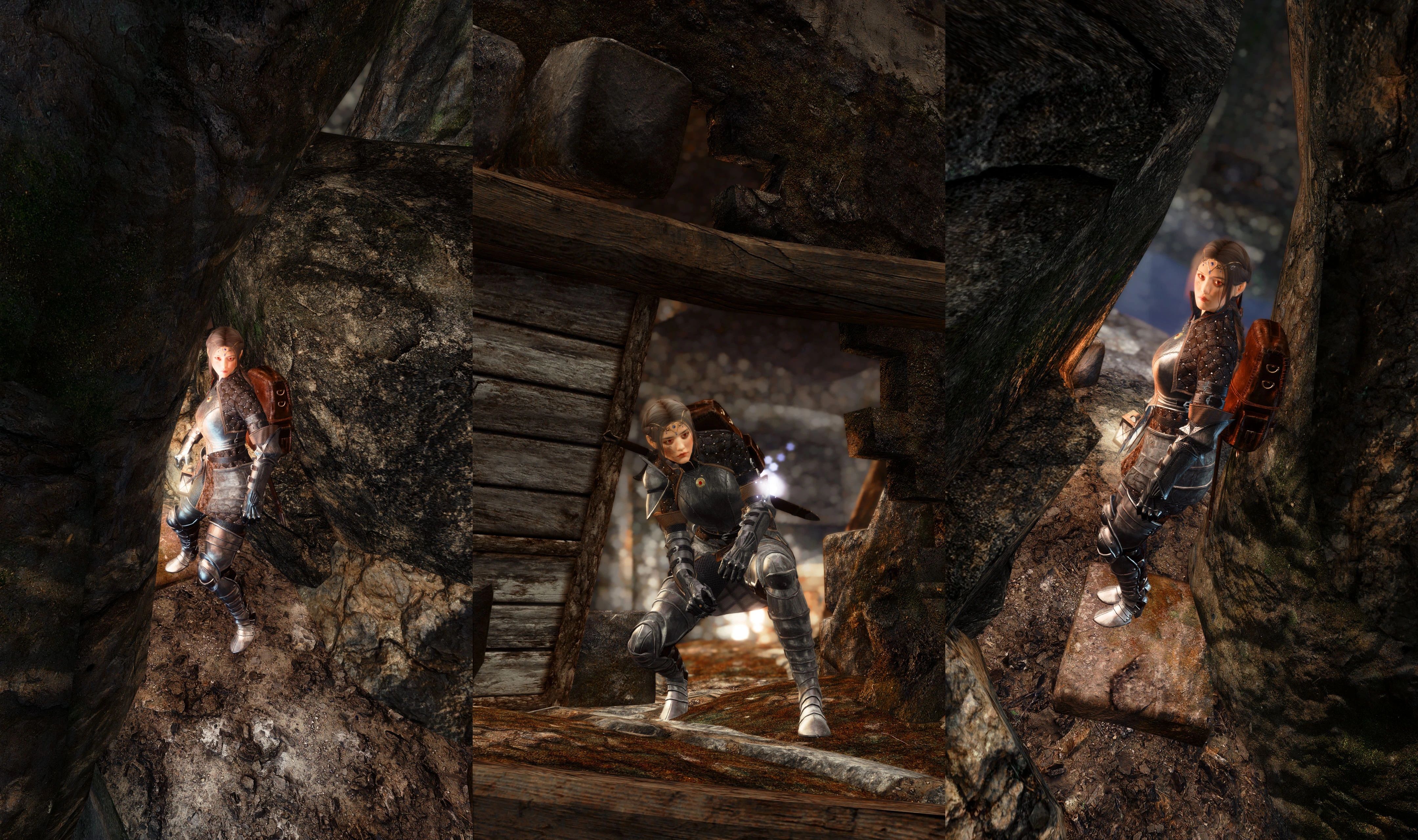 EVG Animated Traversal mod for The Elder Scrolls V: Skyrim Special Edition