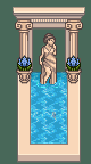 HxW Romantic Fountains and Arches mod for Stardew Valley