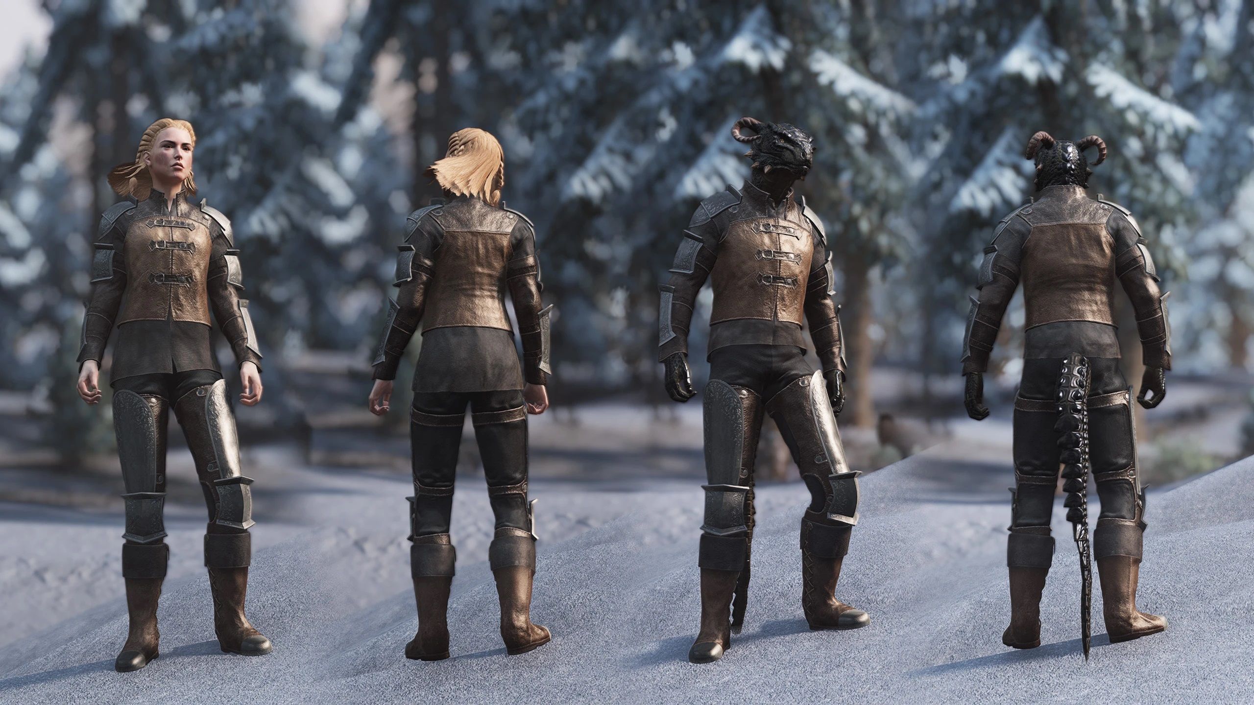 Illusive Infiltrator Armor mod for The Elder Scrolls V: Skyrim Special Edition