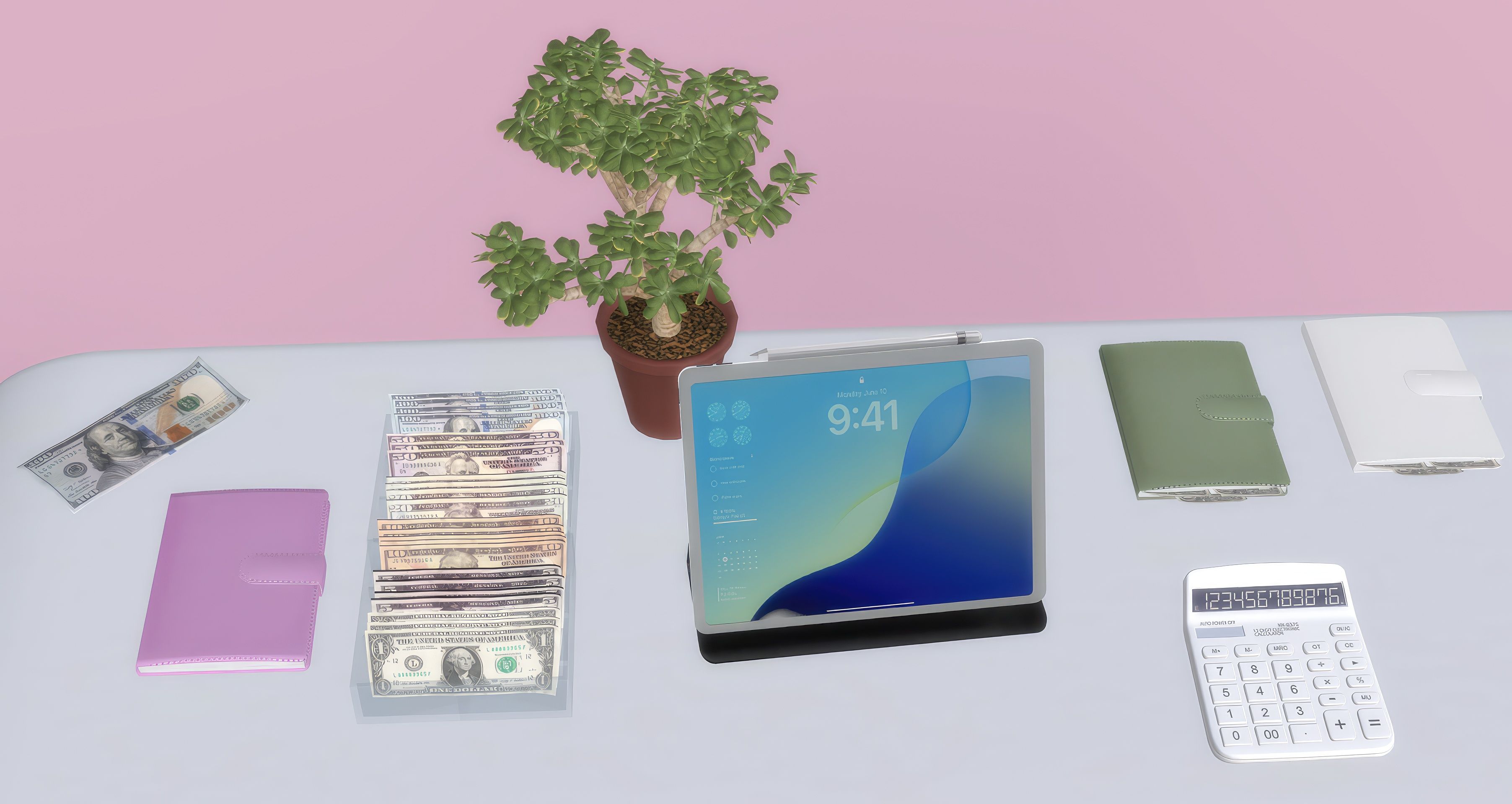 Lux Budget planner set mod for The Sims 4 