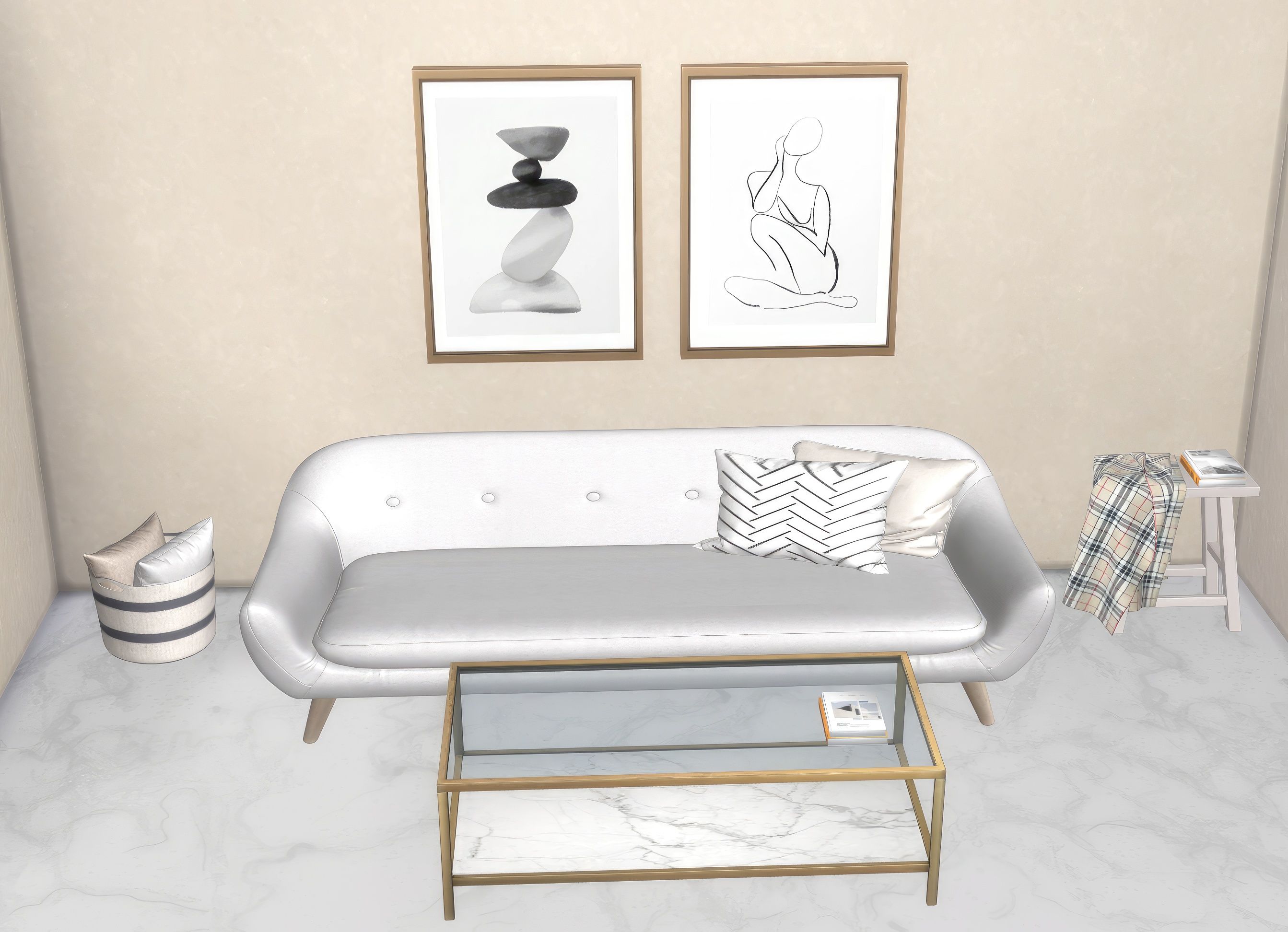 IKEA Minimal sofa mod for The Sims 4 