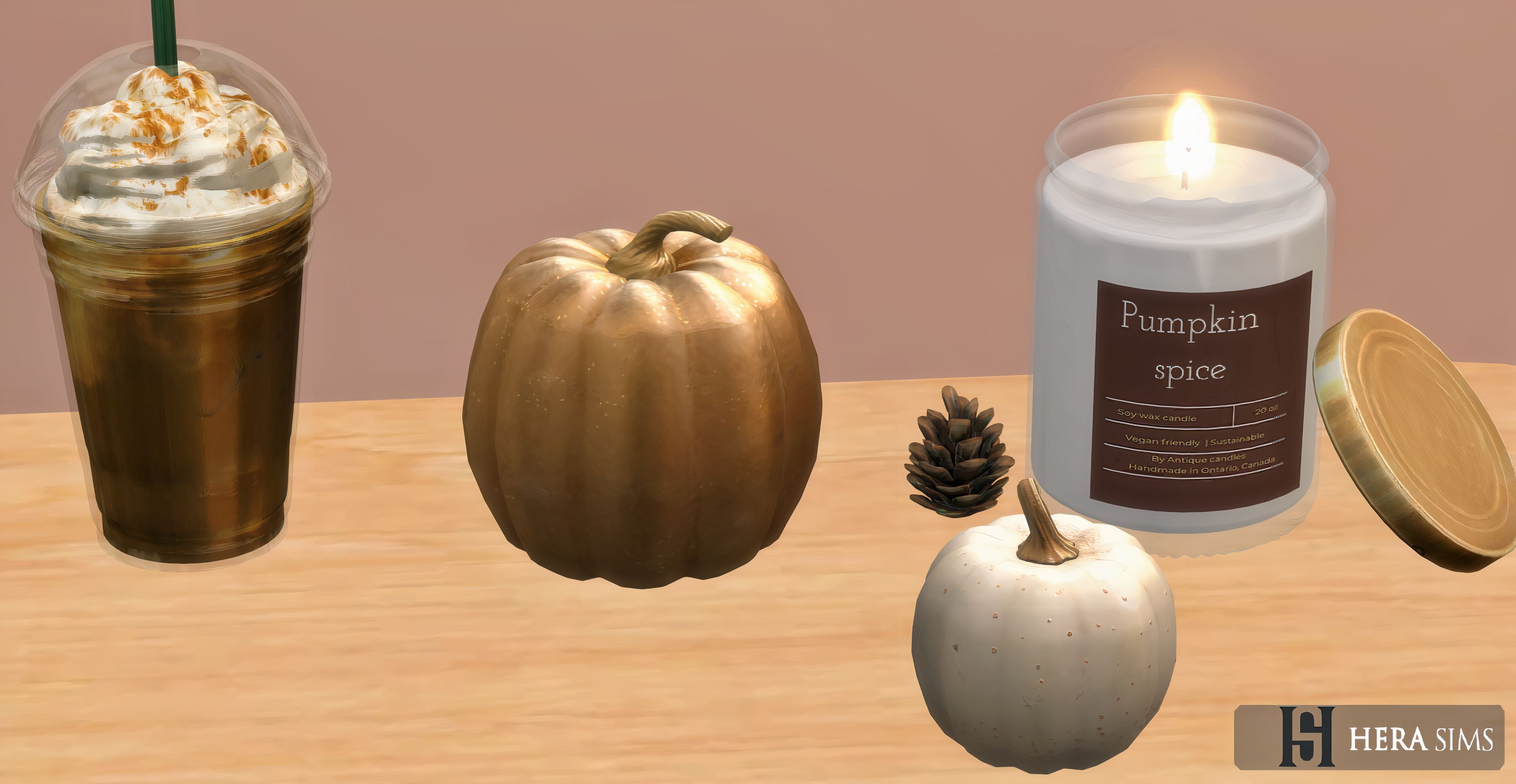 Pumpkins figure set mod for The Sims 4 