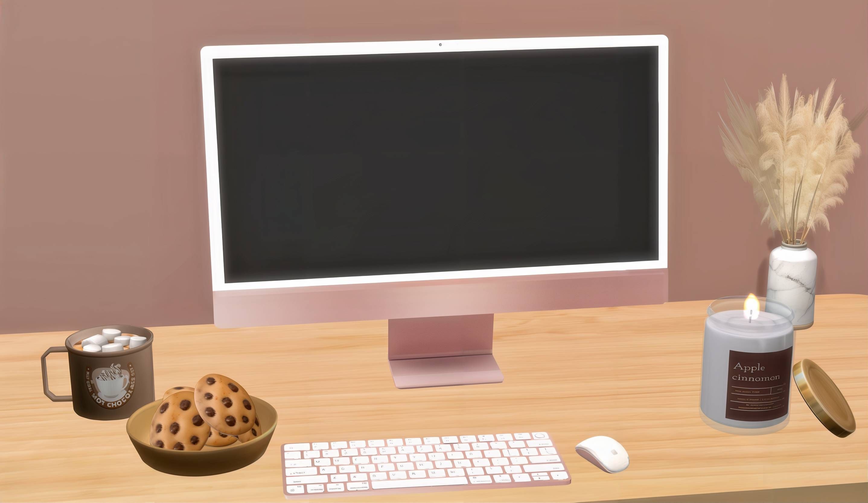 Hot chocolate & Cookies bowl mod for The Sims 4 