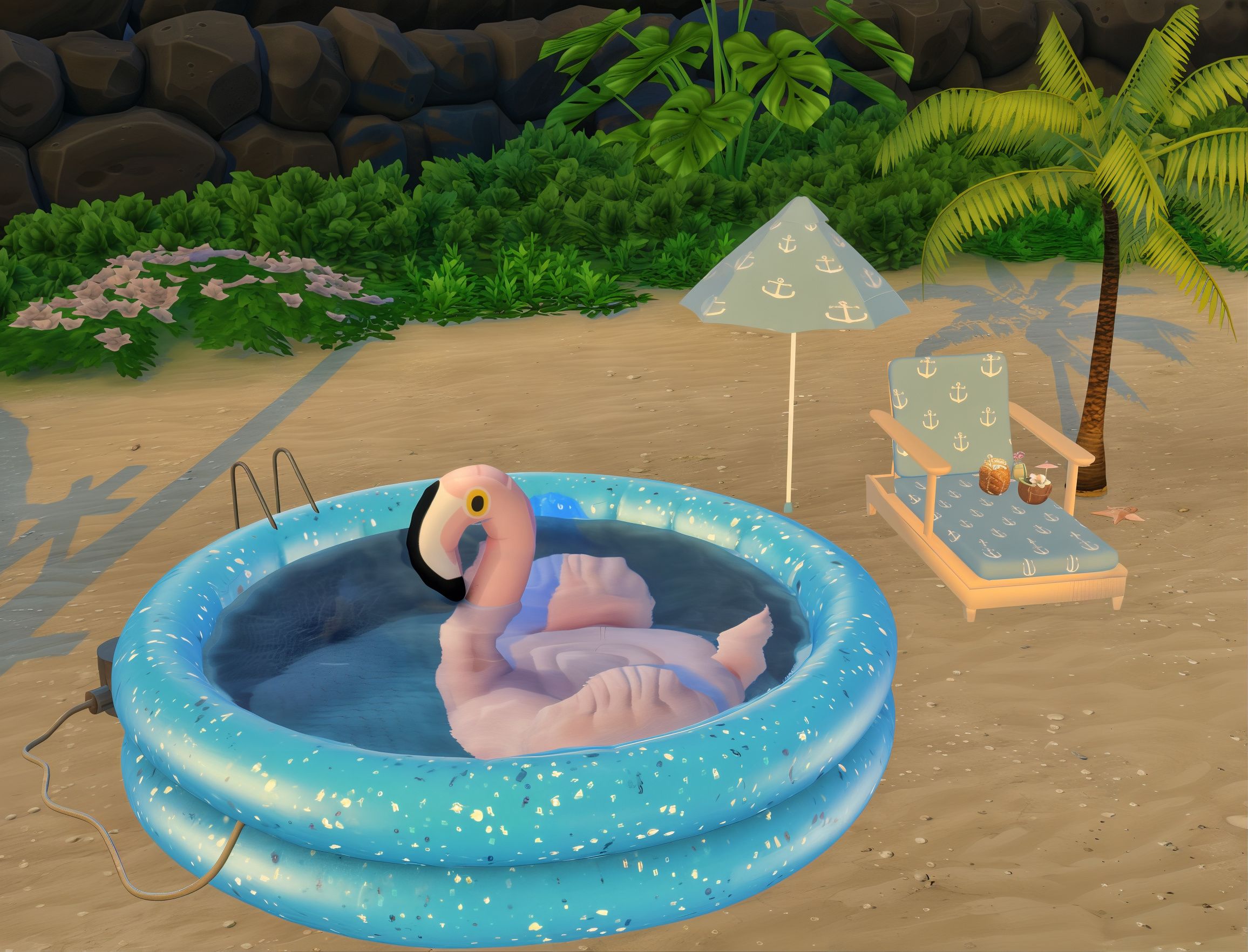 Intex Pools set mod for The Sims 4 