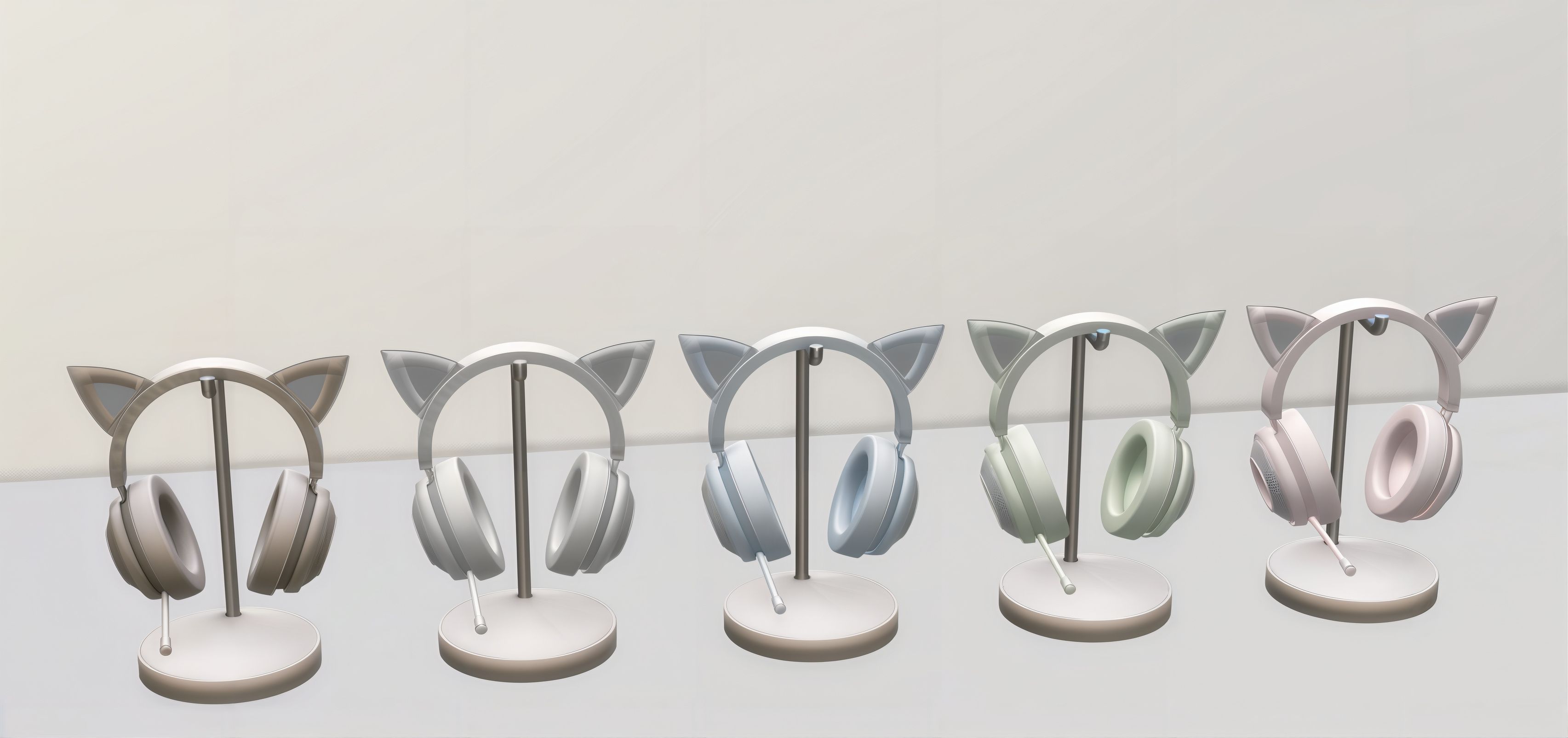 Kitty headphones mod for The Sims 4 