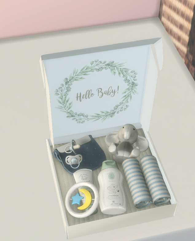 Welcome baby boy set mod for The Sims 4 