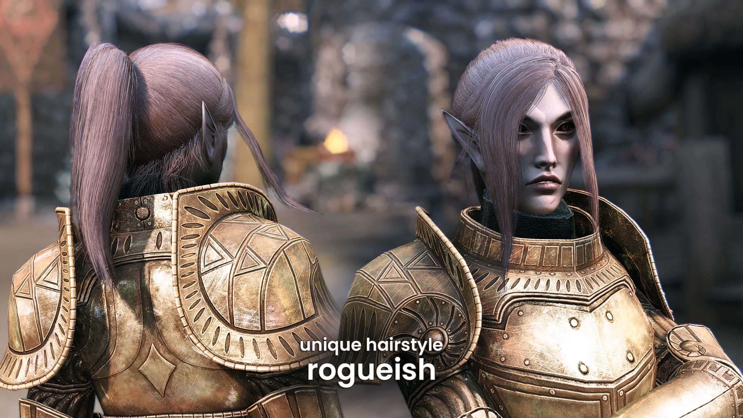 Modular SMP Hairstyles mod for The Elder Scrolls V: Skyrim Special Edition