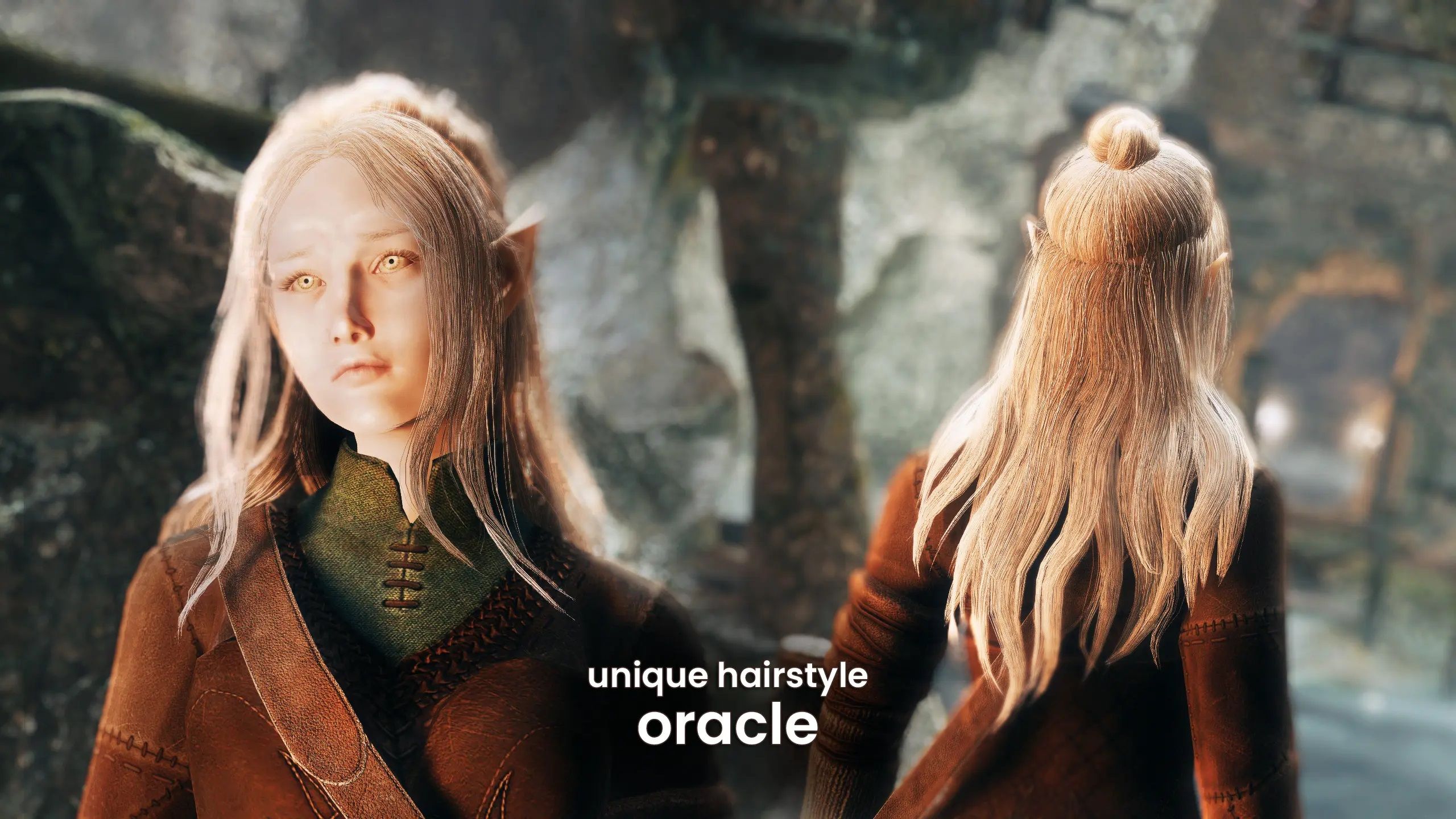 Modular SMP Hairstyles mod for The Elder Scrolls V: Skyrim Special Edition