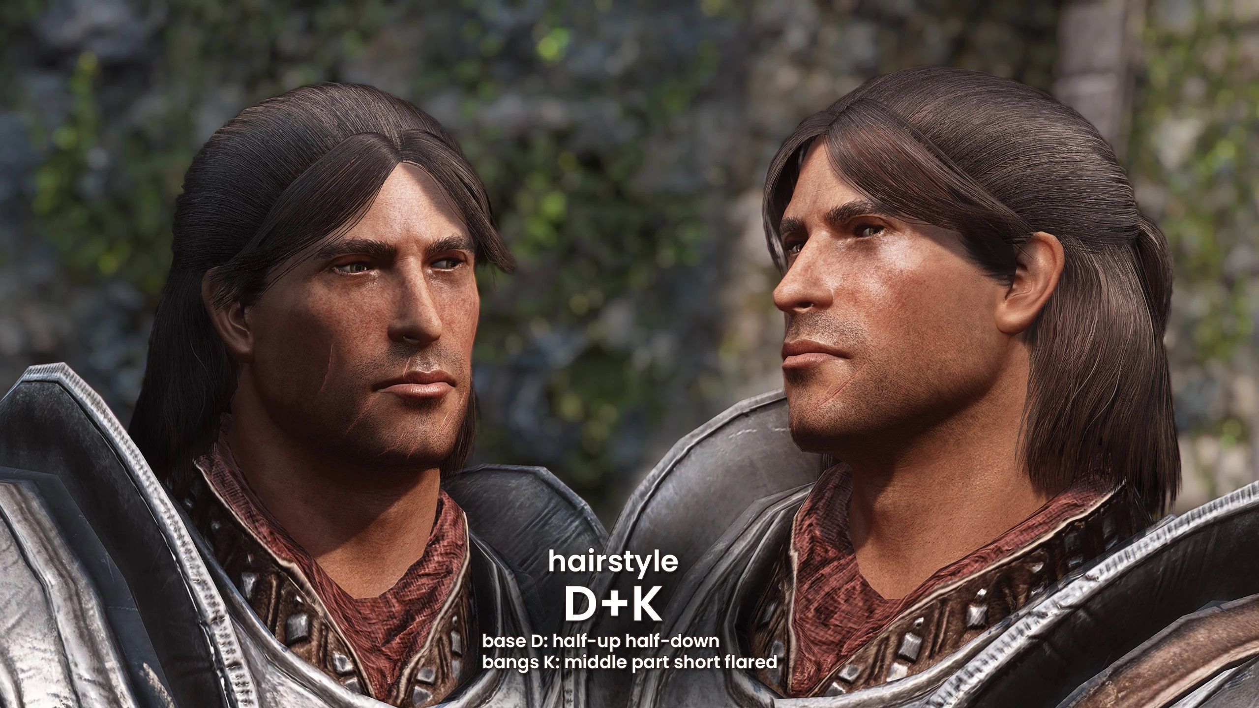 Modular SMP Hairstyles mod for The Elder Scrolls V: Skyrim Special Edition