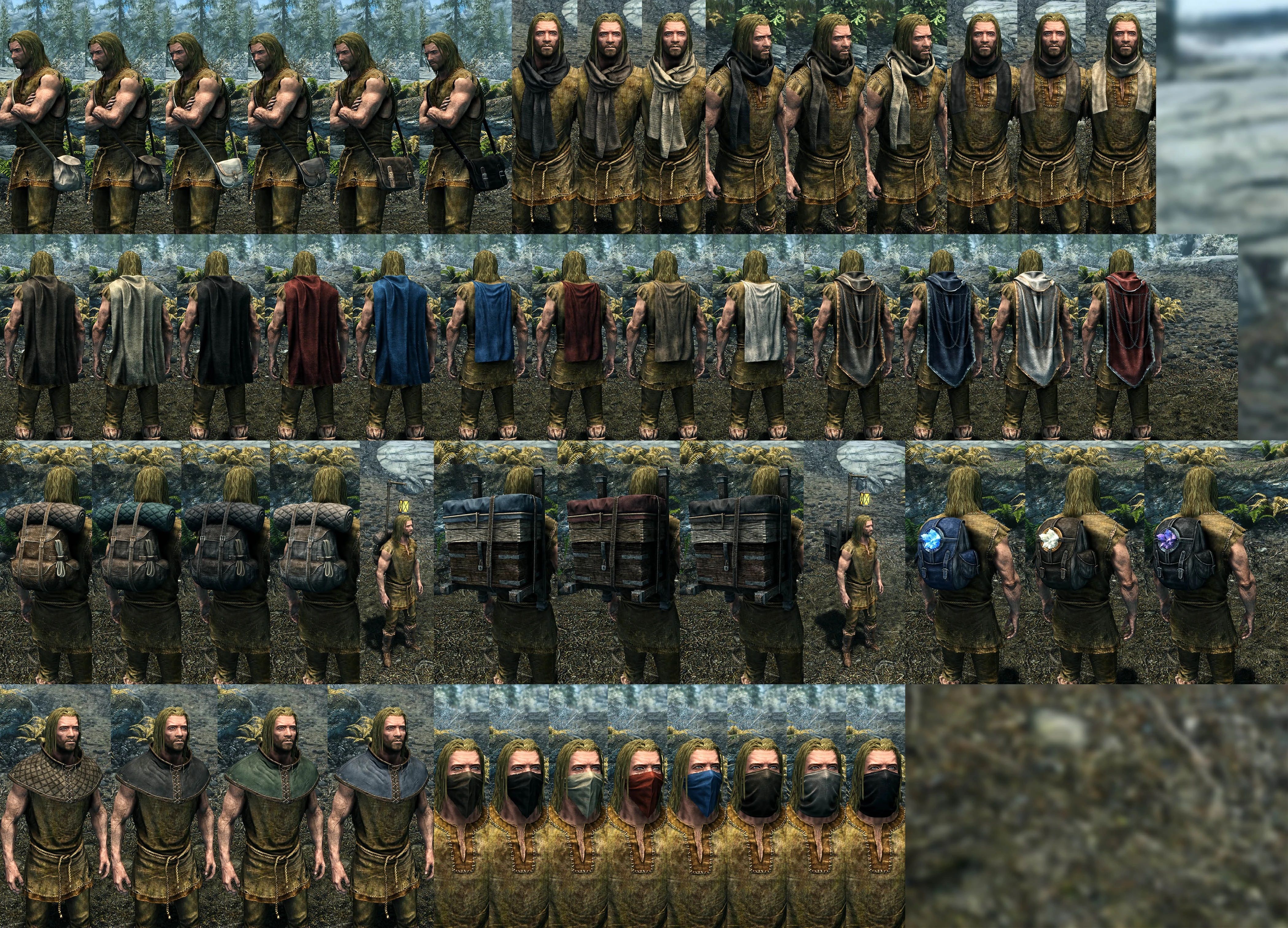 Nirn Necessities - SMP Accessories mod for The Elder Scrolls V: Skyrim Special Edition