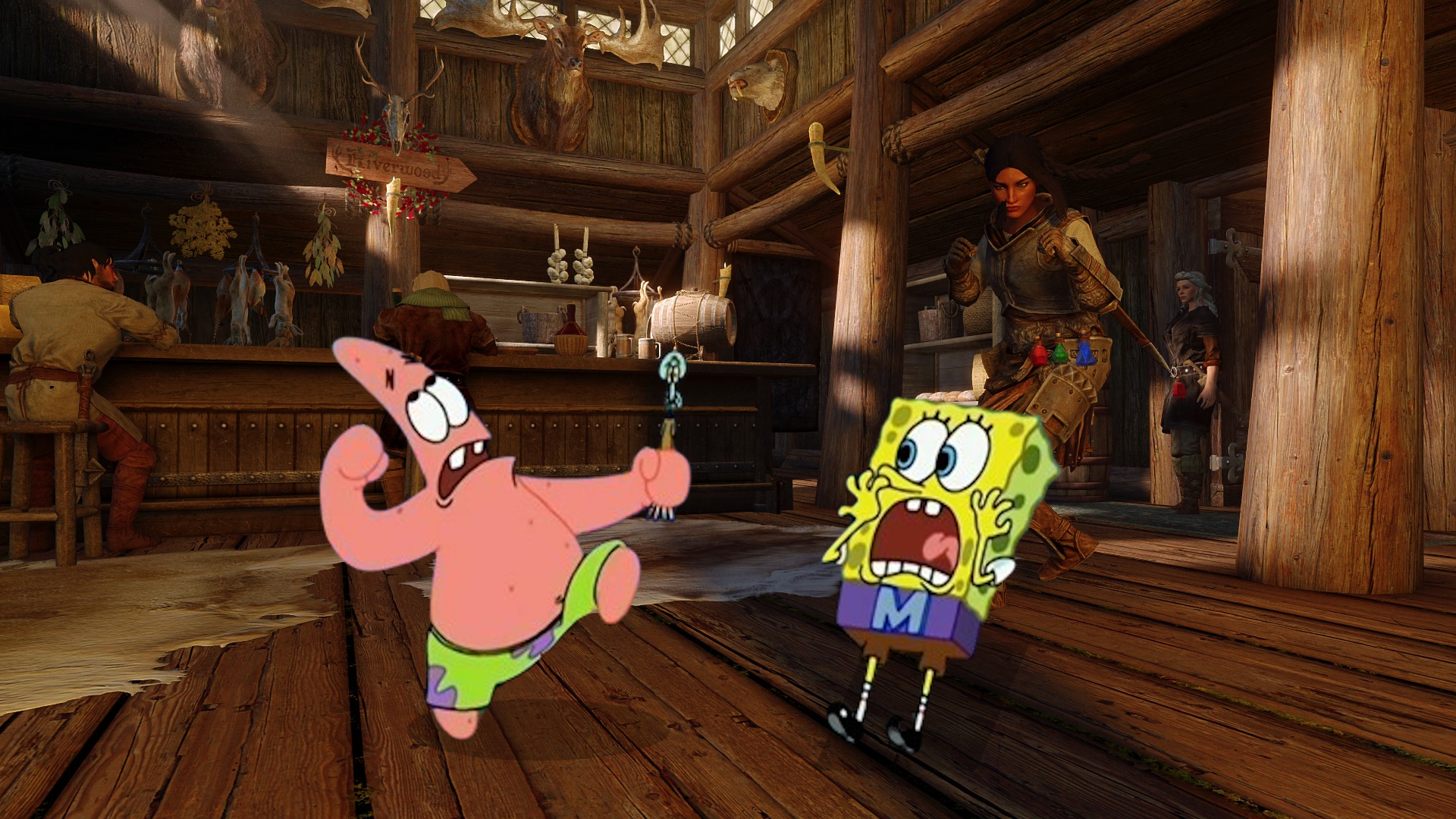 Brawling - No Hitting Bystanders mod for The Elder Scrolls V: Skyrim Special Edition