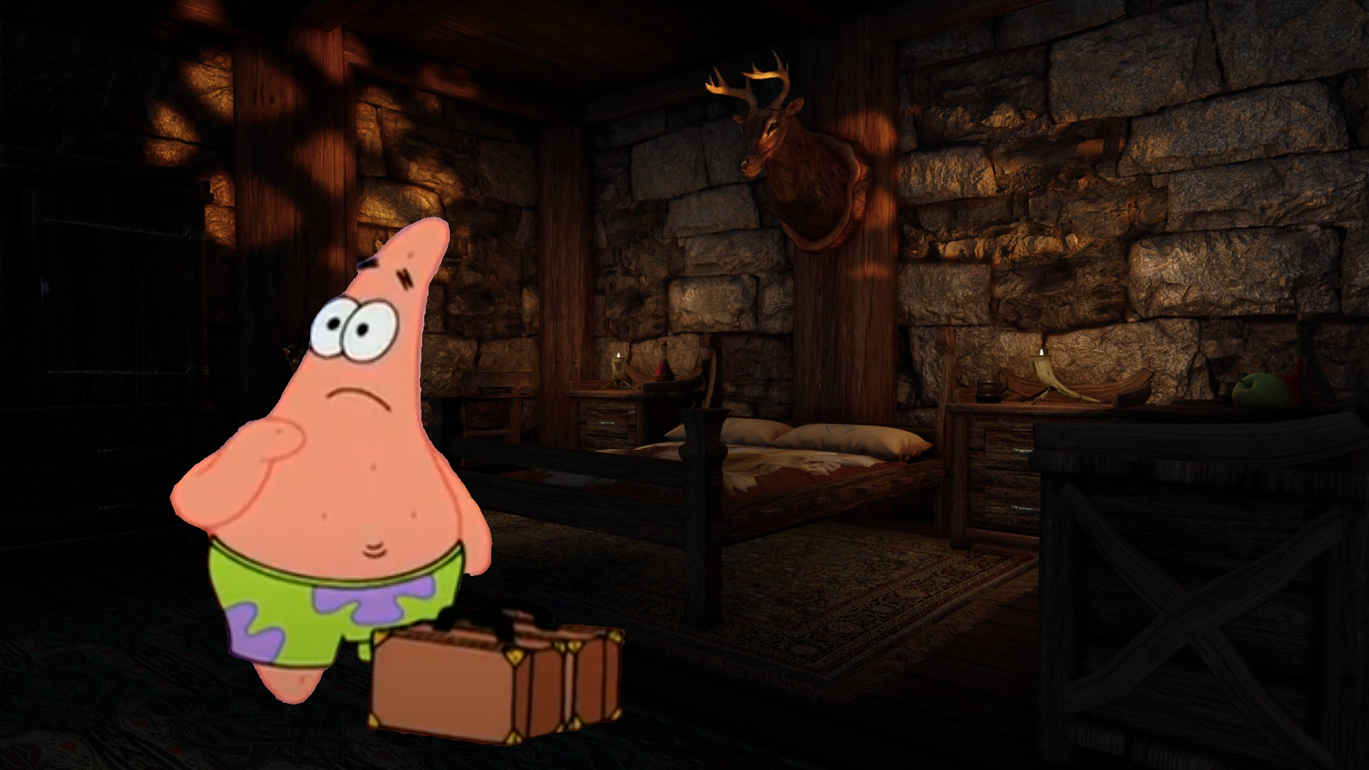 Jk's Interiors - Downstairs Room Rentals mod for The Elder Scrolls V: Skyrim Special Edition