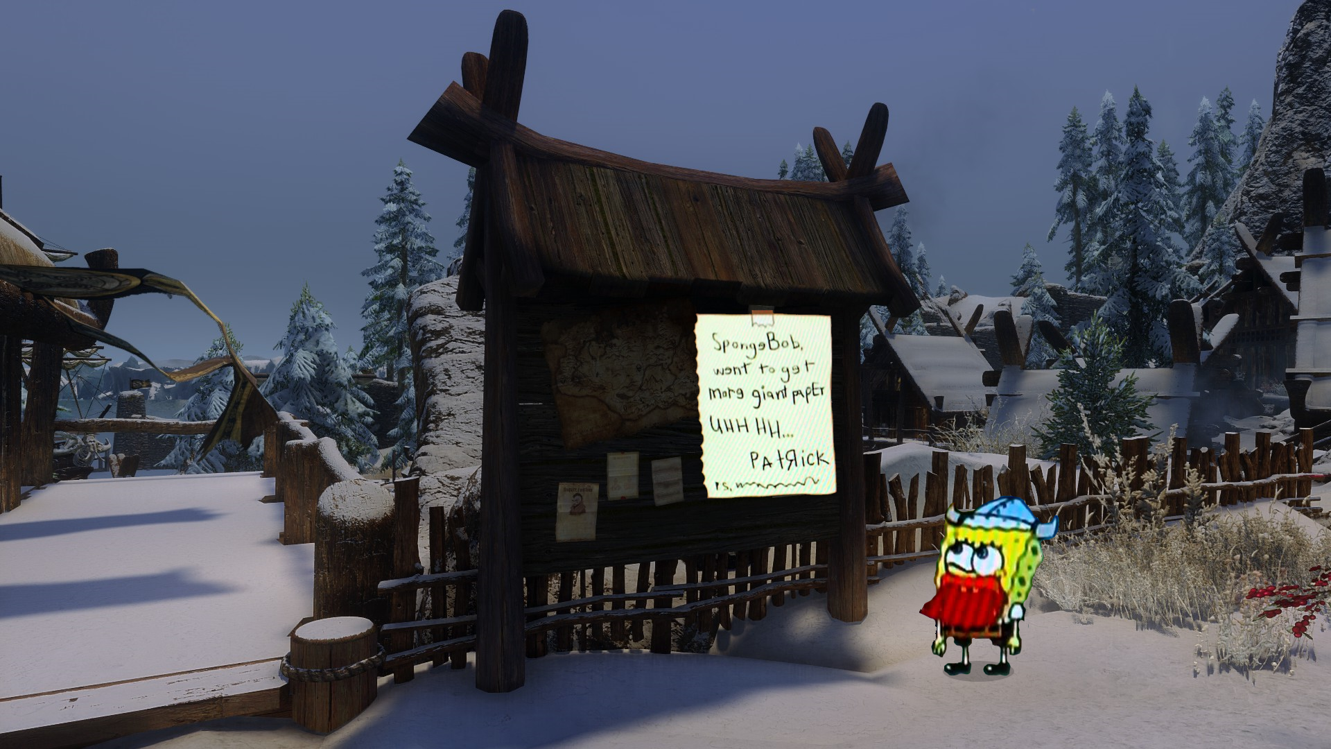 Missives - Unique Missive Boards mod for The Elder Scrolls V: Skyrim Special Edition