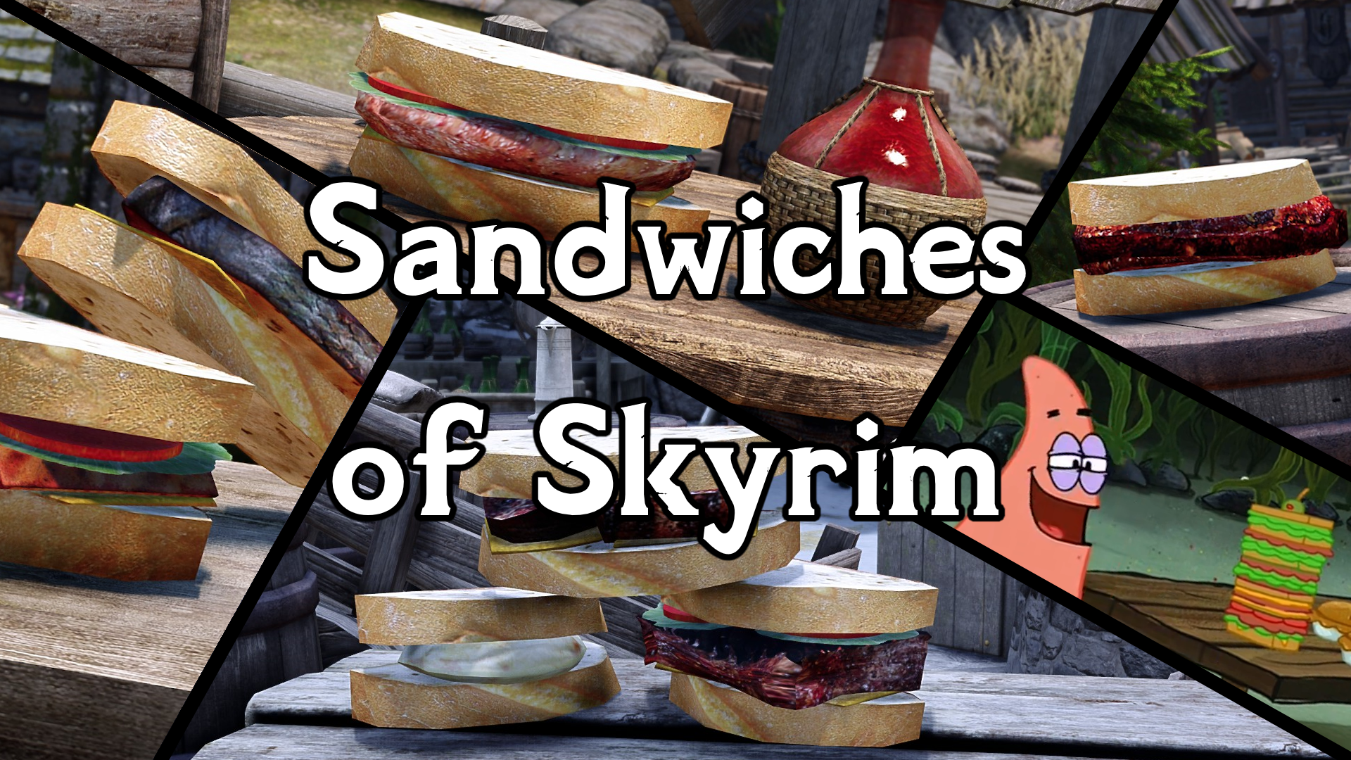Sandwiches of Skyrim mod for The Elder Scrolls V: Skyrim Special Edition