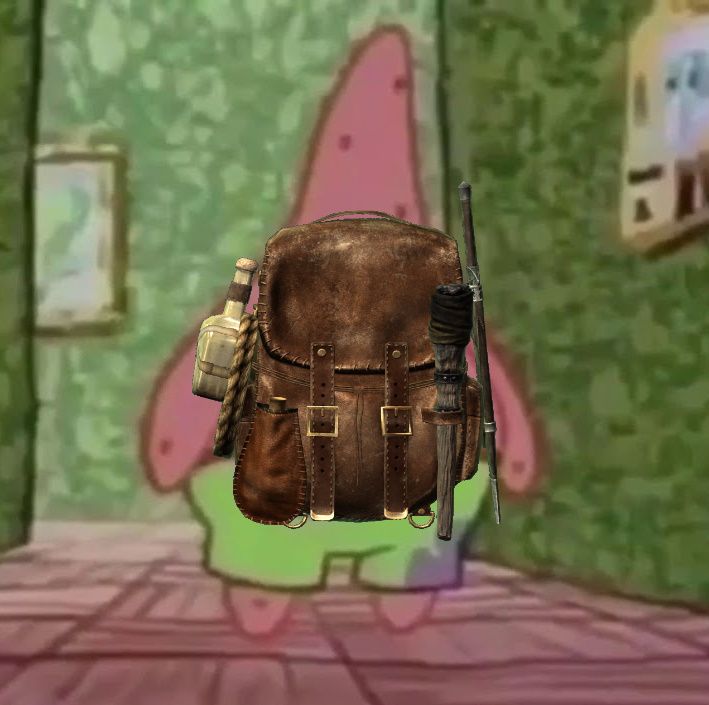 Headhunter's Backpack Patches mod for The Elder Scrolls V: Skyrim Special Edition