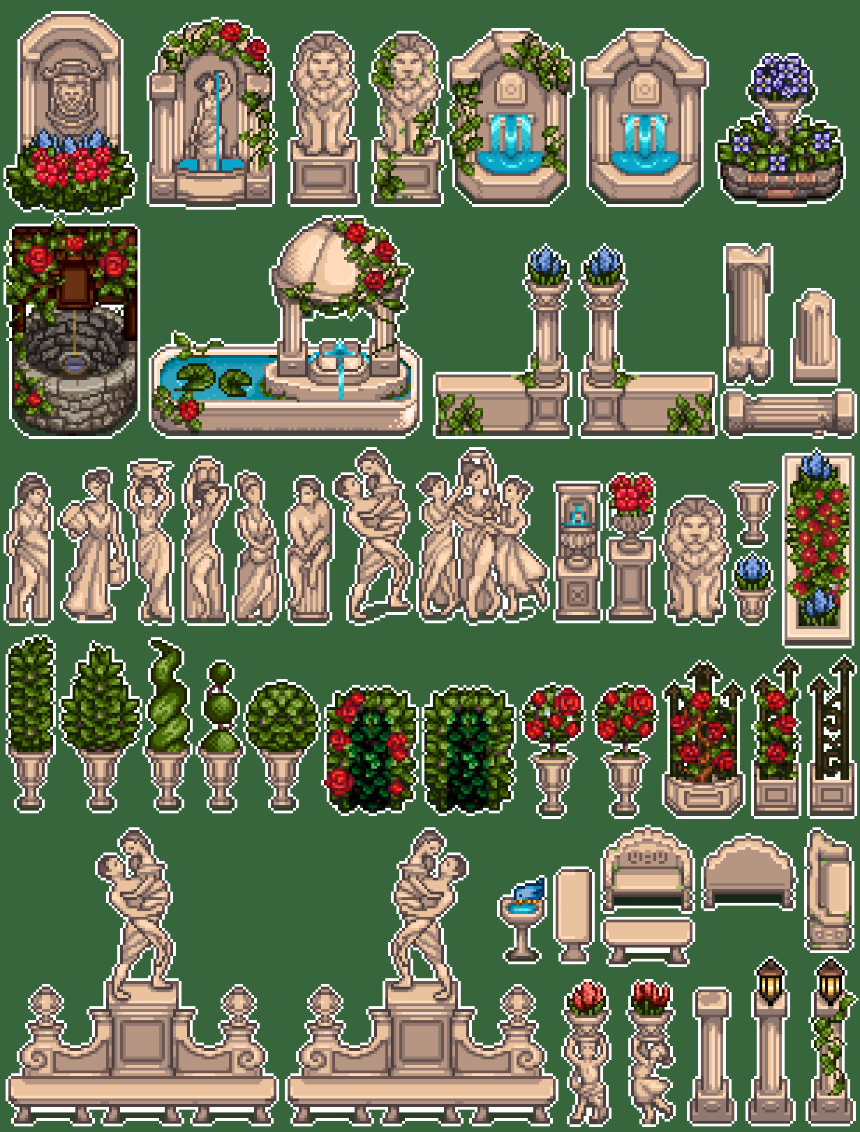 HxW Tilesheets mod for Stardew Valley